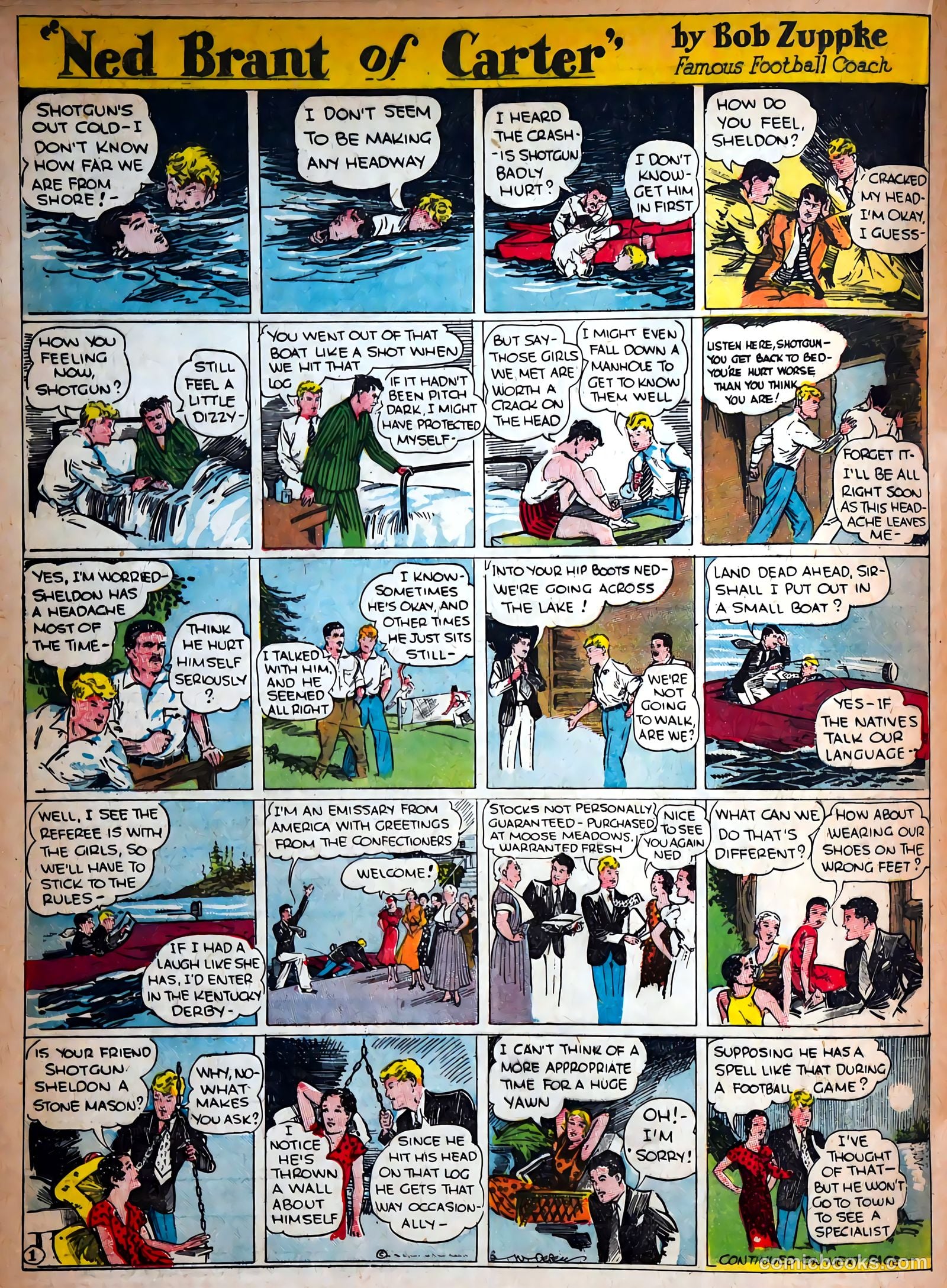 Famous Funnies #29 — page 33 of 62