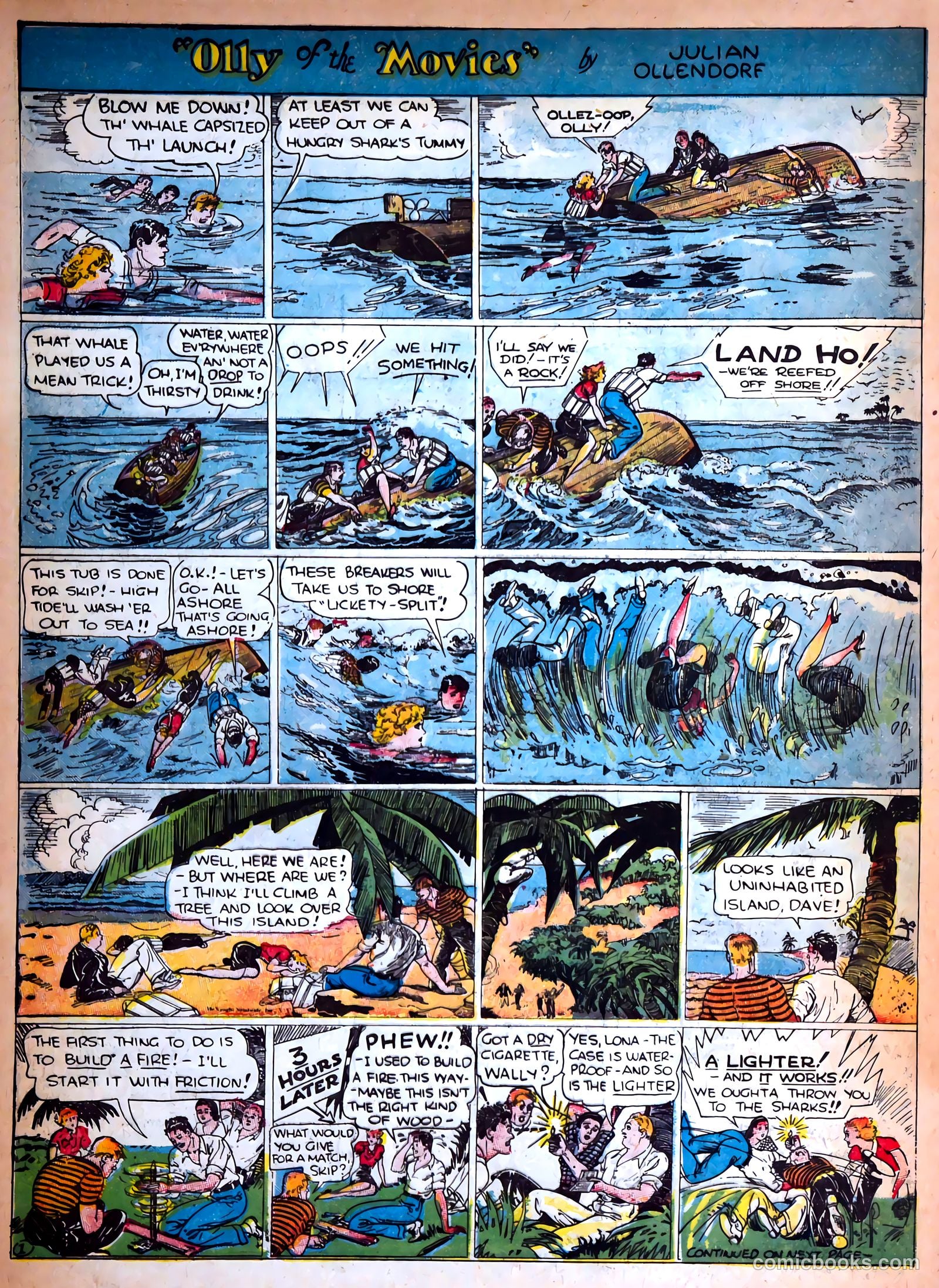 Famous Funnies #29 — page 39 of 62