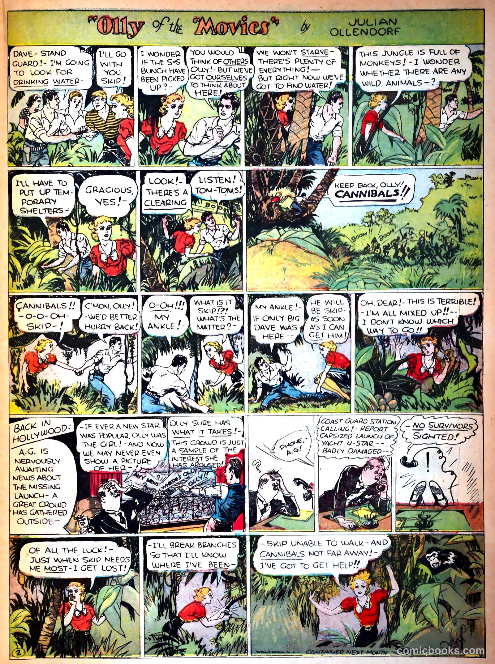 Famous Funnies #29 — page 40 of 62