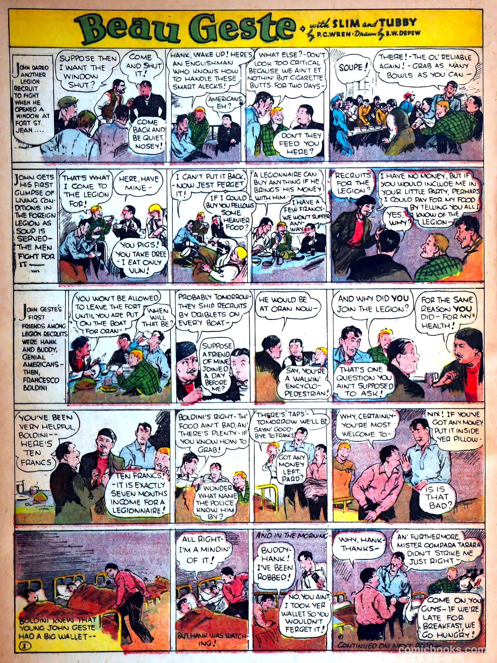Famous Funnies #29 — page 41 of 62