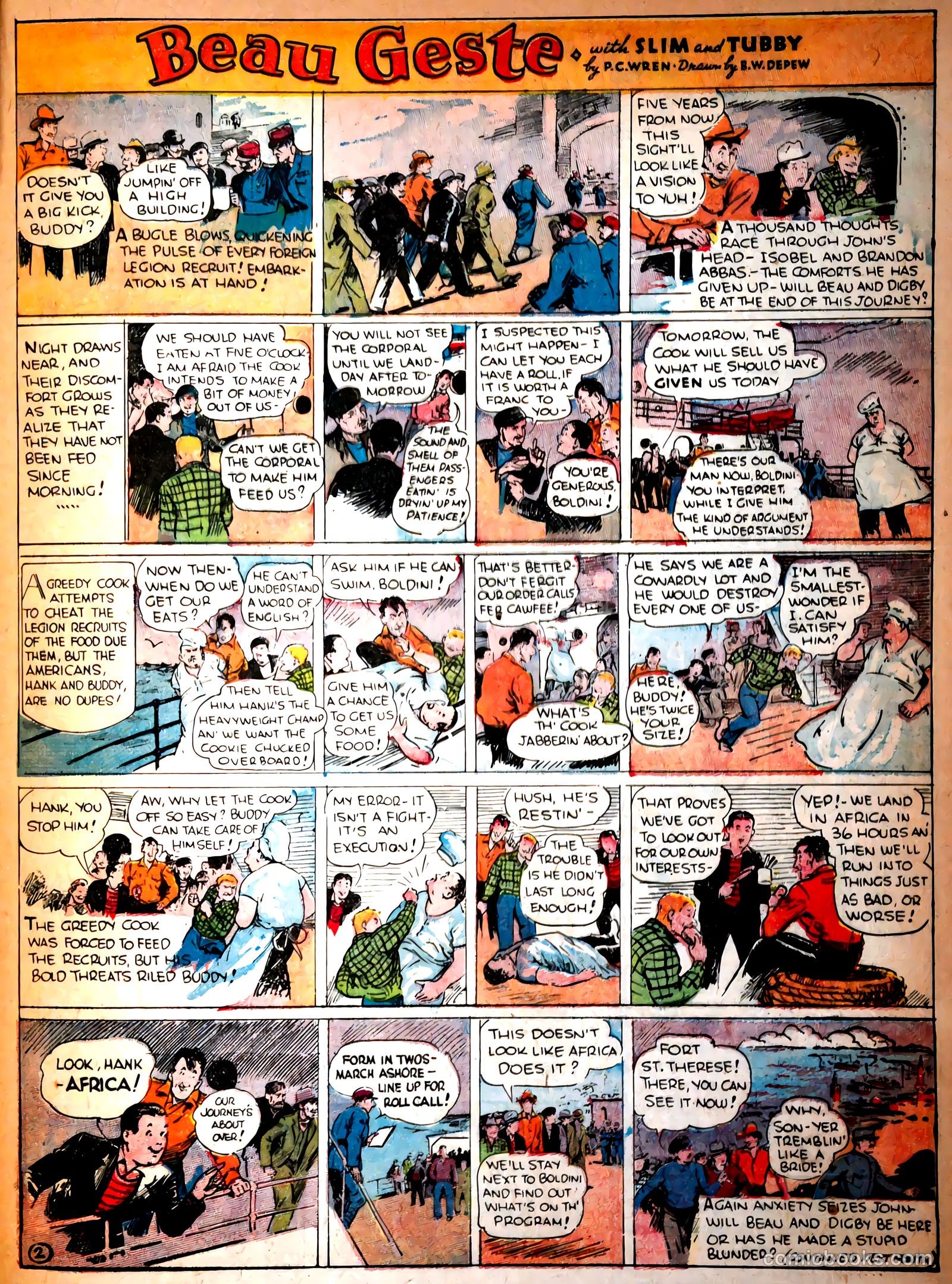 Famous Funnies #29 — page 42 of 62