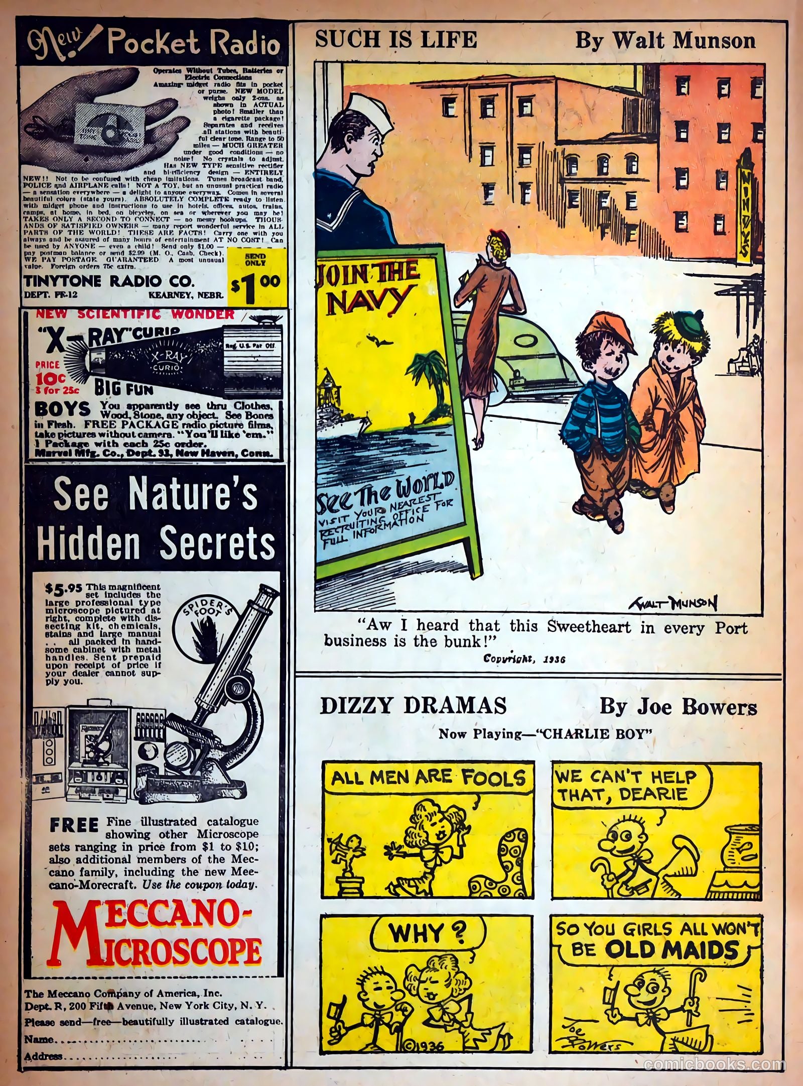 Famous Funnies #29 — page 43 of 62