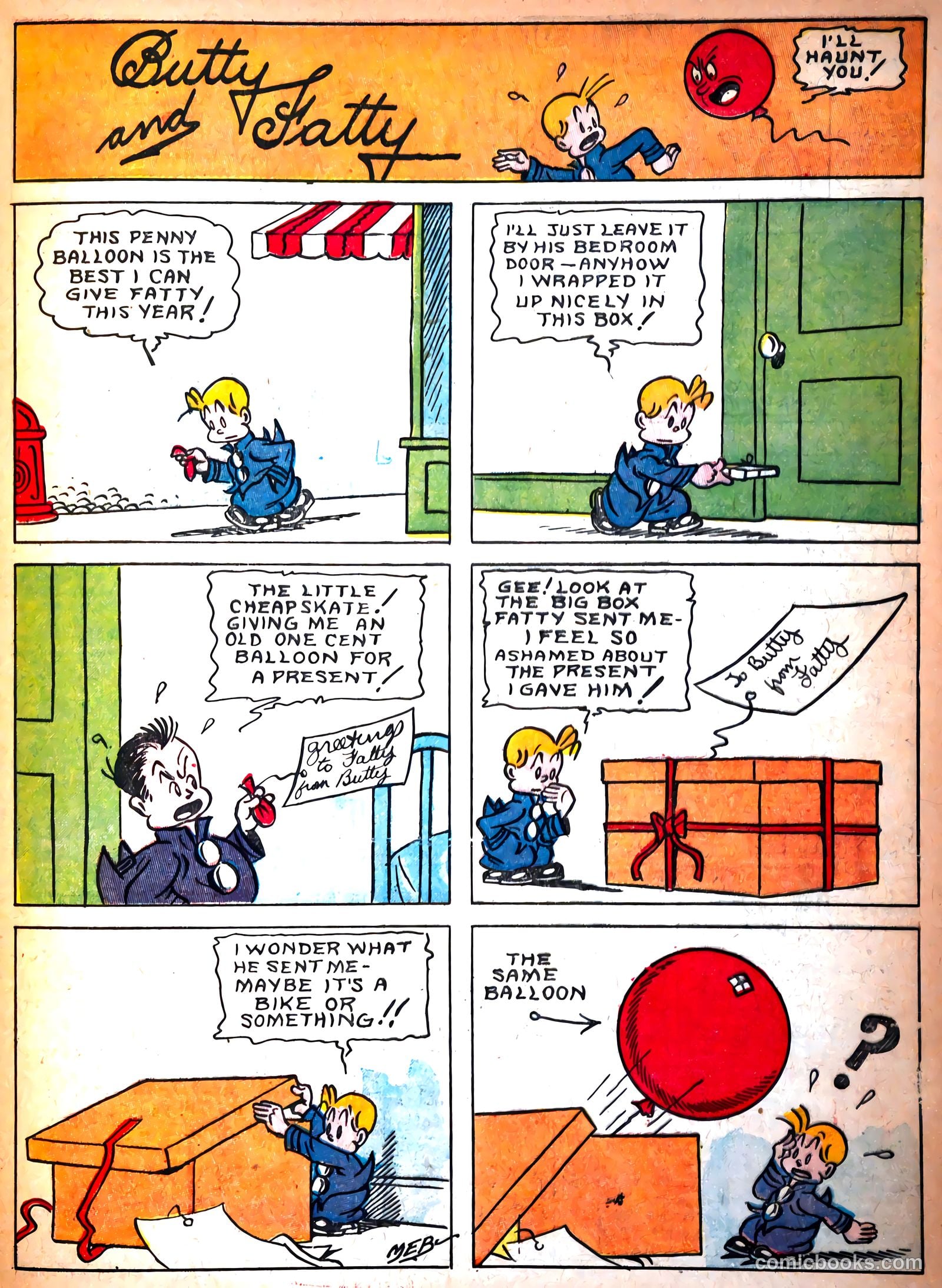 Famous Funnies #29 — page 44 of 62