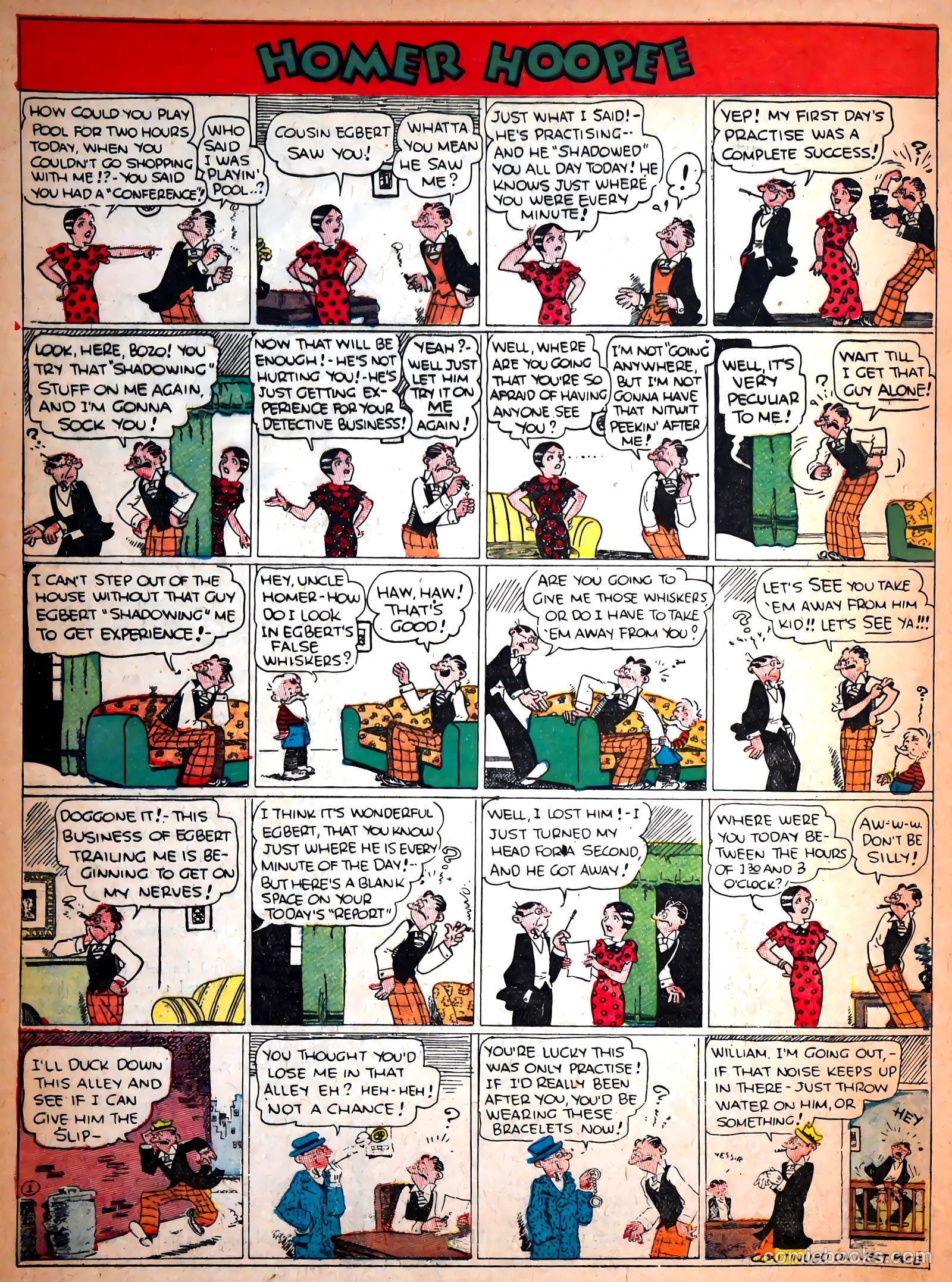 Famous Funnies #29 — page 56 of 62