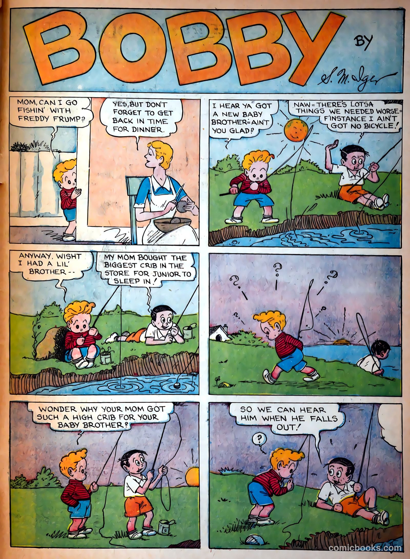 Famous Funnies #29 — page 59 of 62