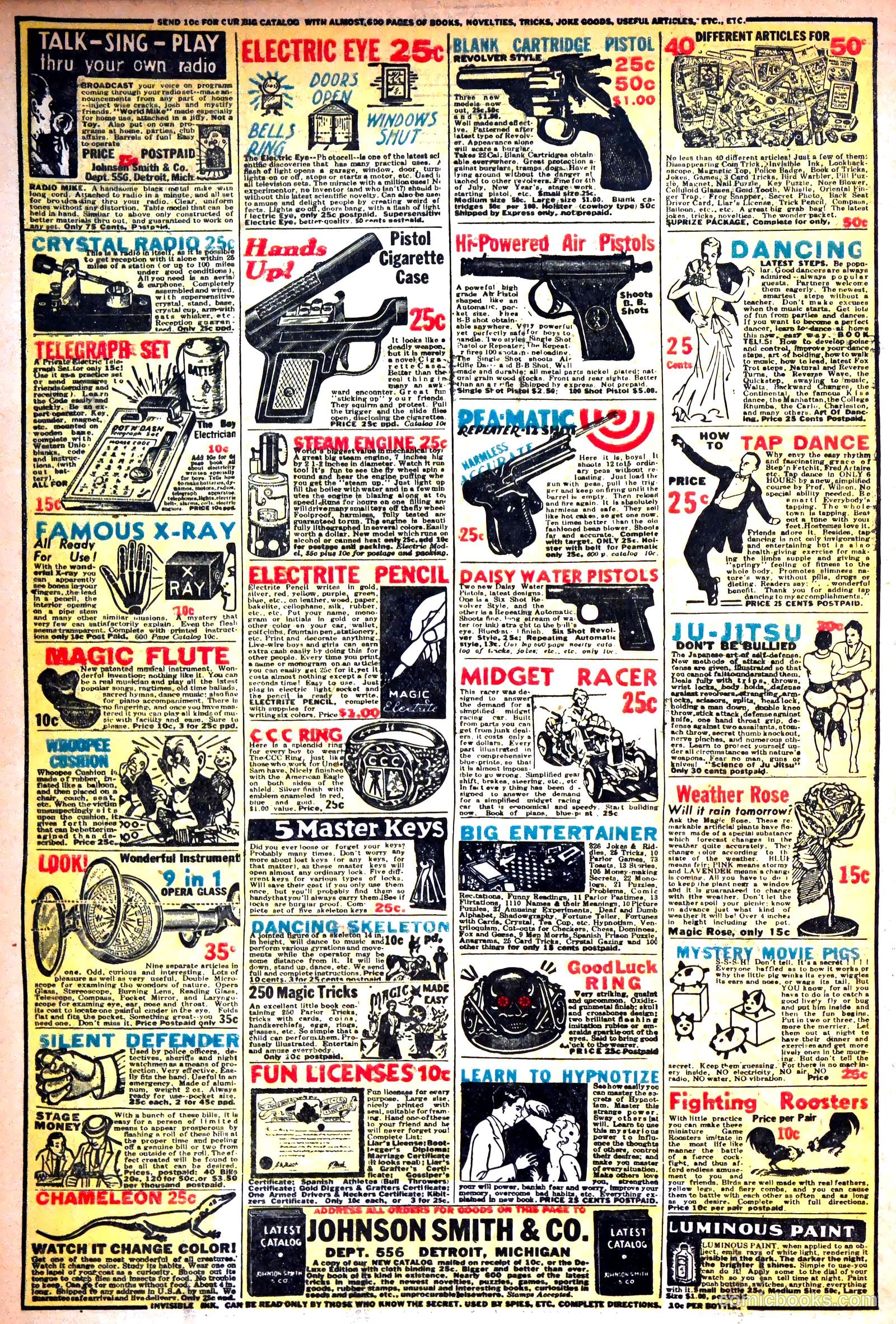 Famous Funnies #29 — page 60 of 62
