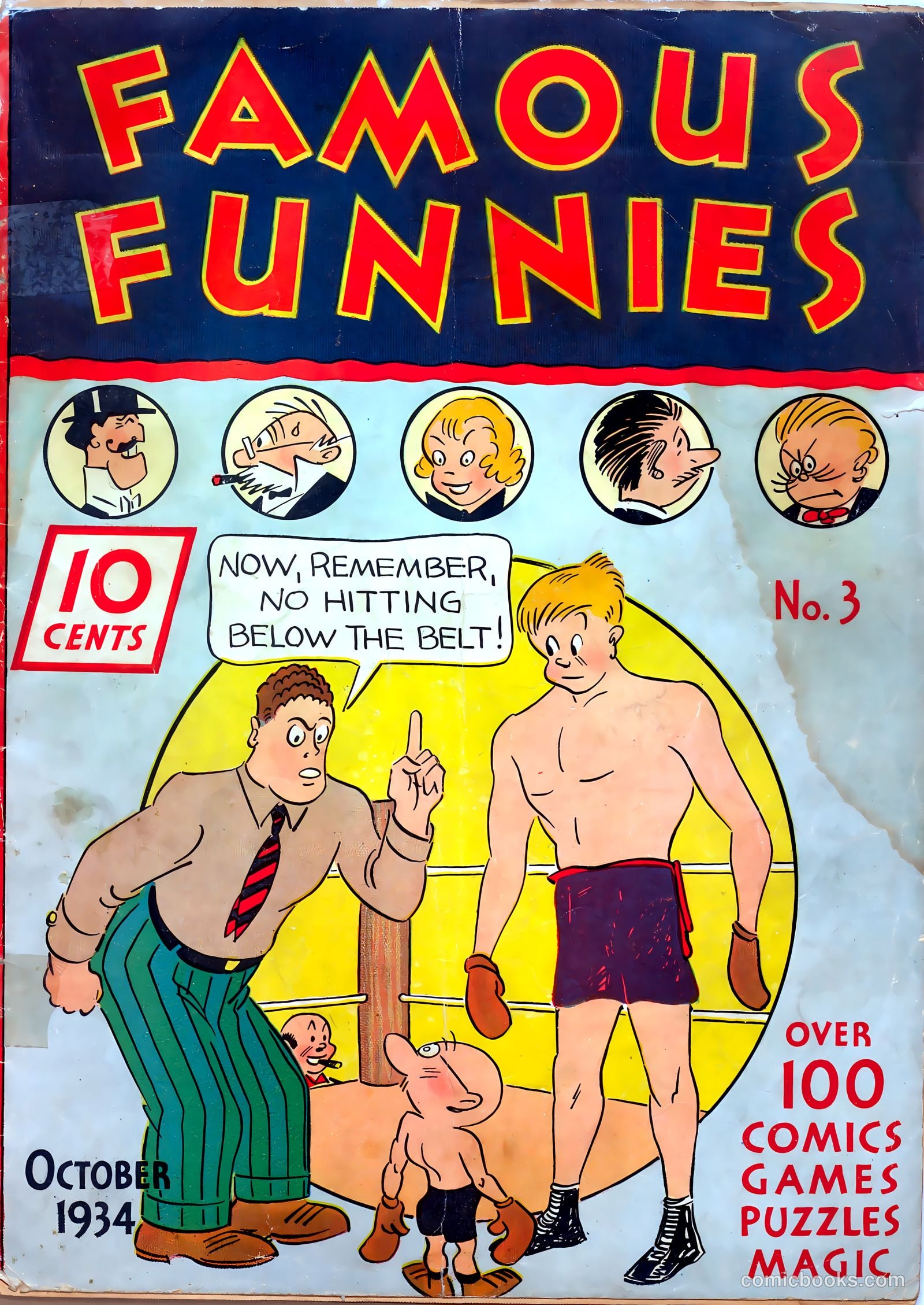 Famous Funnies #3 — page 1 of 64