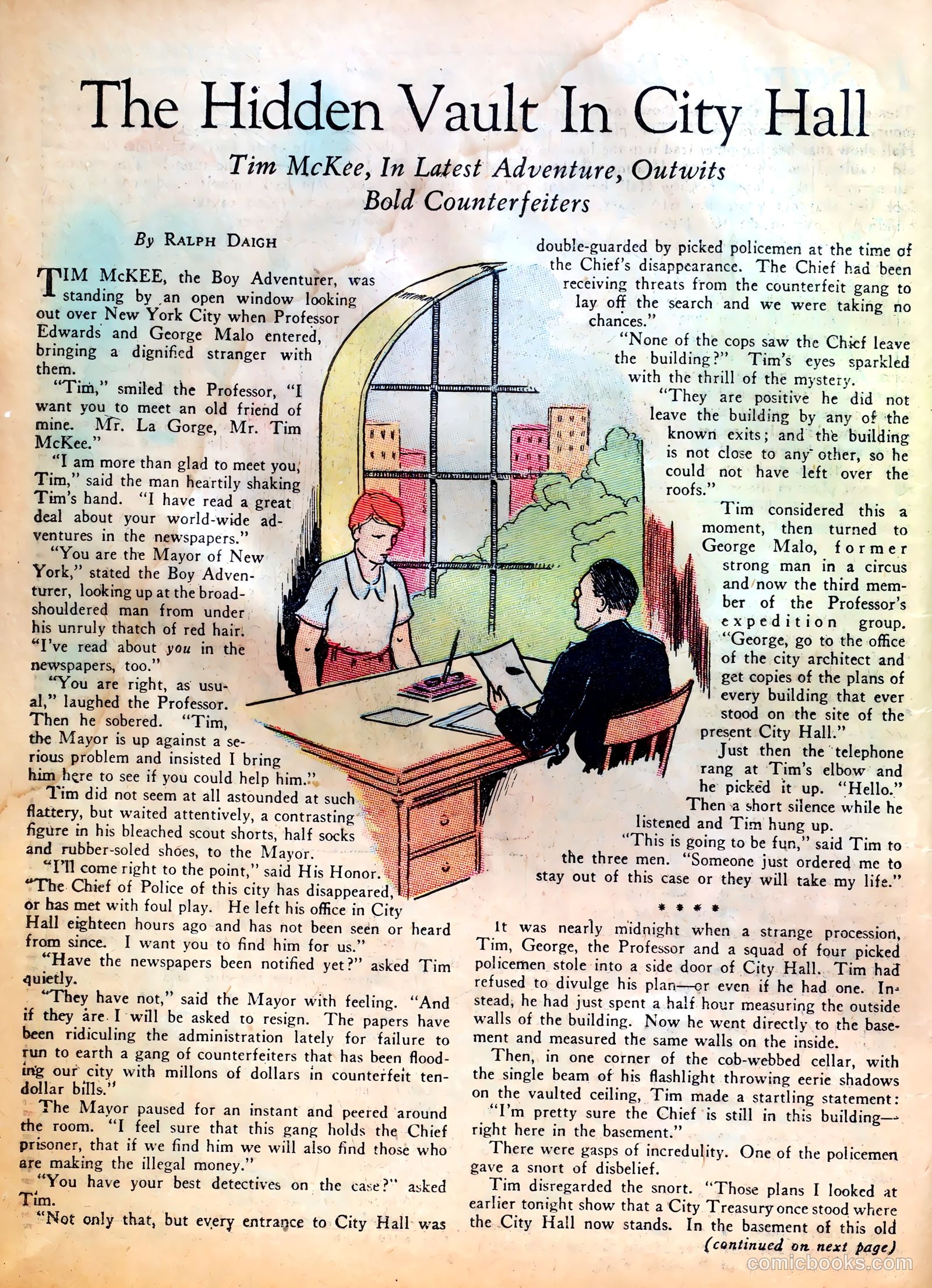 Famous Funnies #3 — page 18 of 64