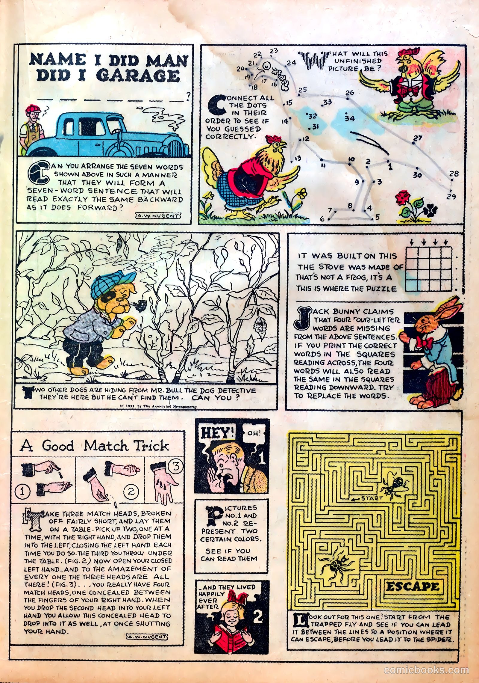 Famous Funnies #3 — page 31 of 64