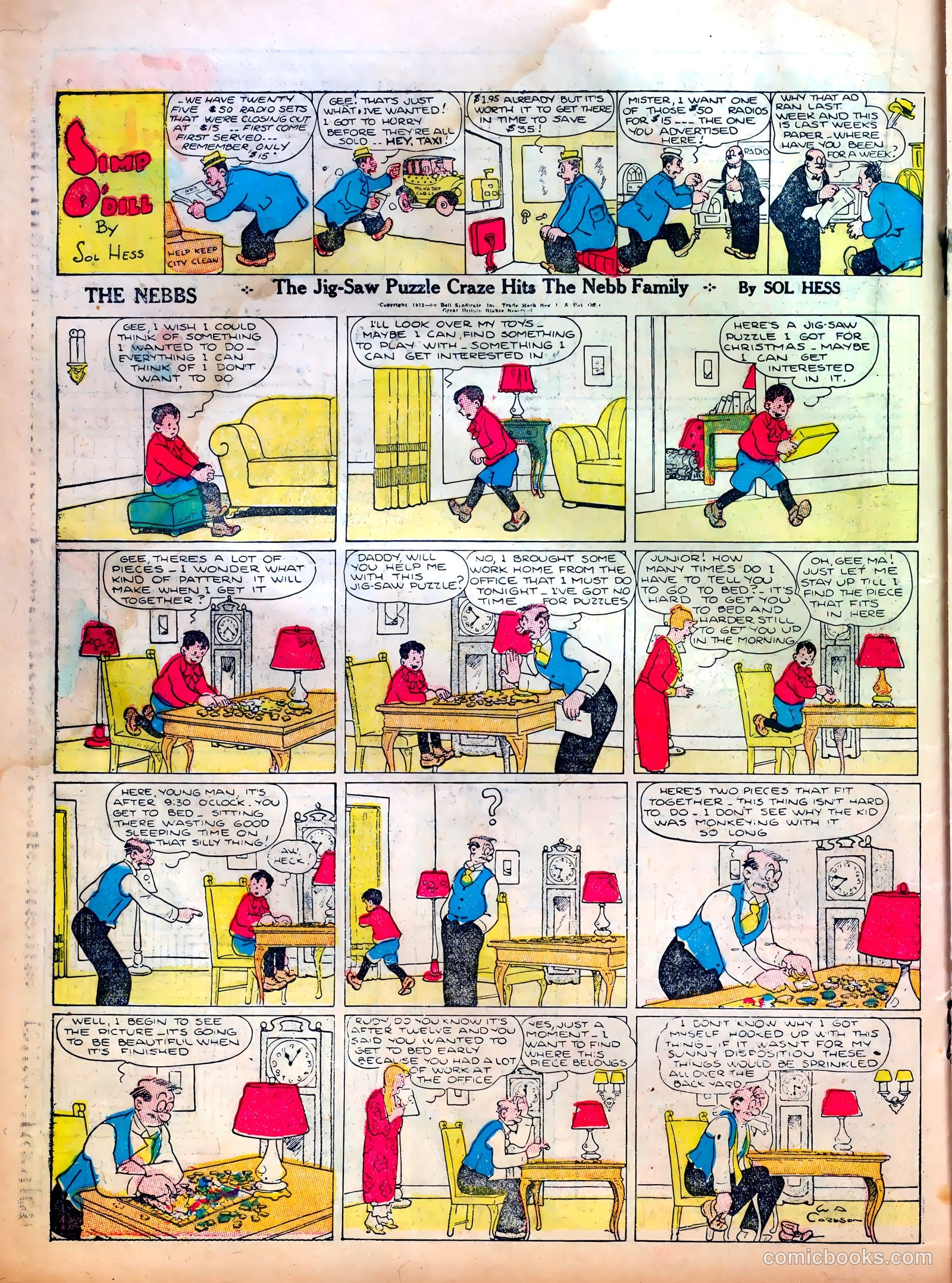 Famous Funnies #3 — page 32 of 64