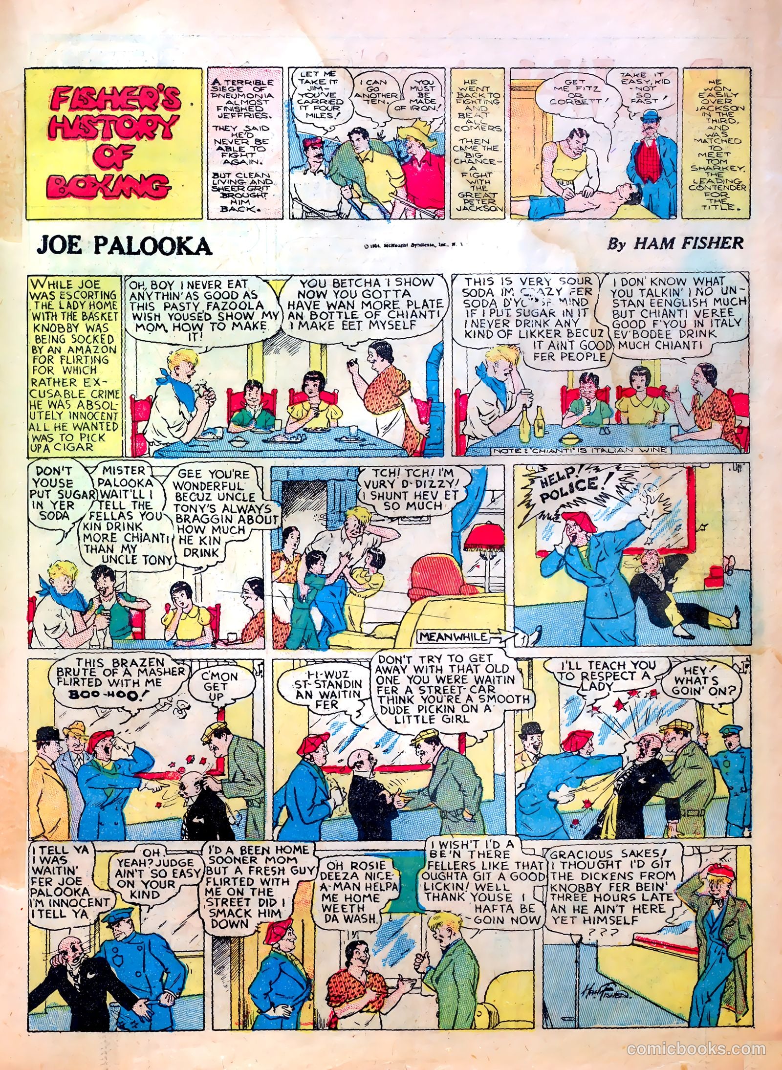 Famous Funnies #3 — page 35 of 64