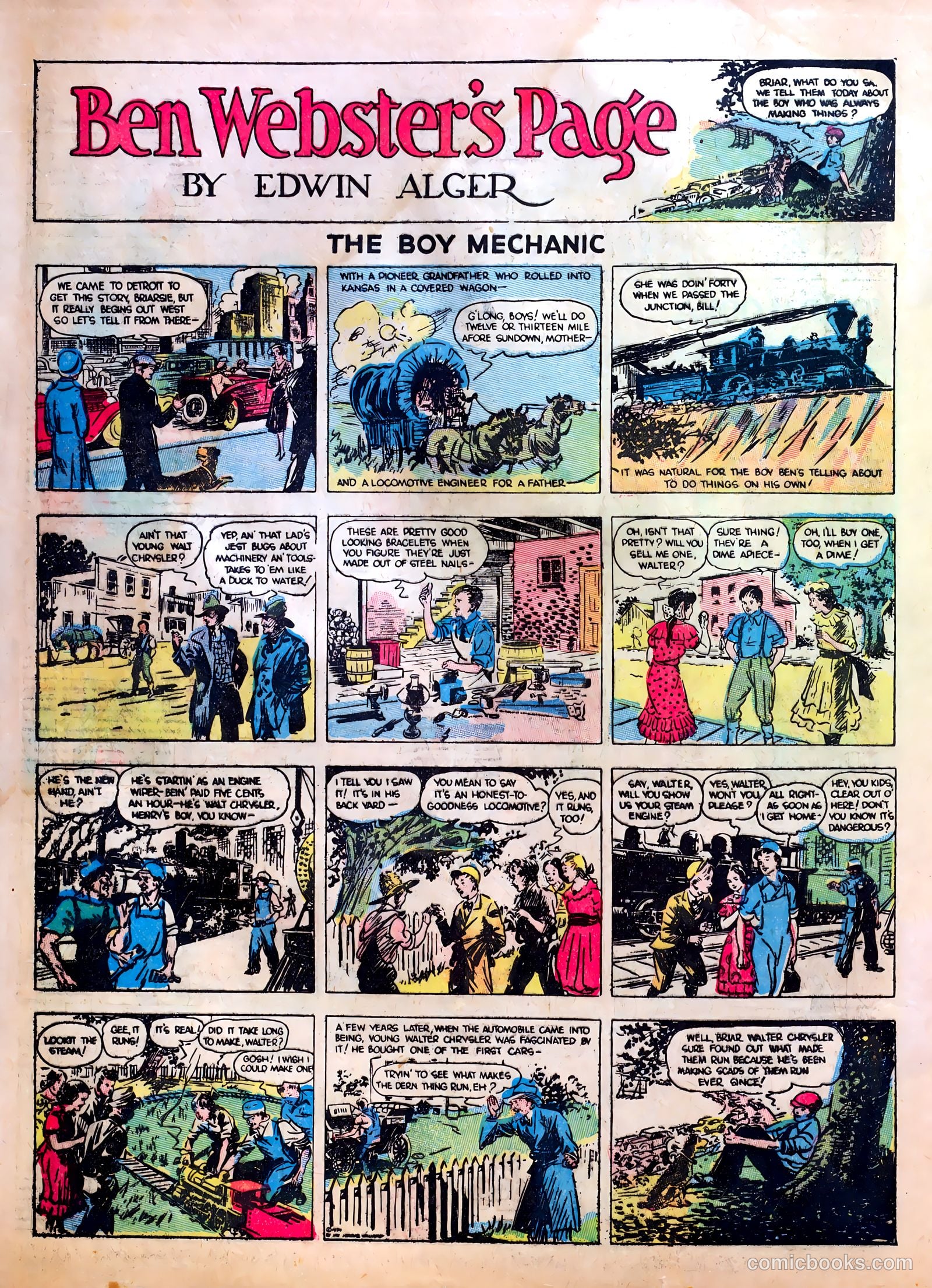 Famous Funnies #3 — page 36 of 64