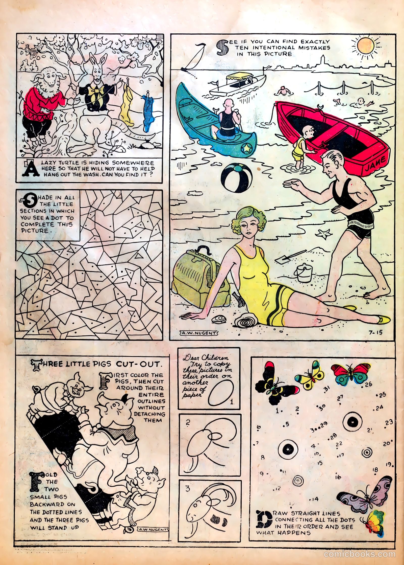 Famous Funnies #3 — page 48 of 64
