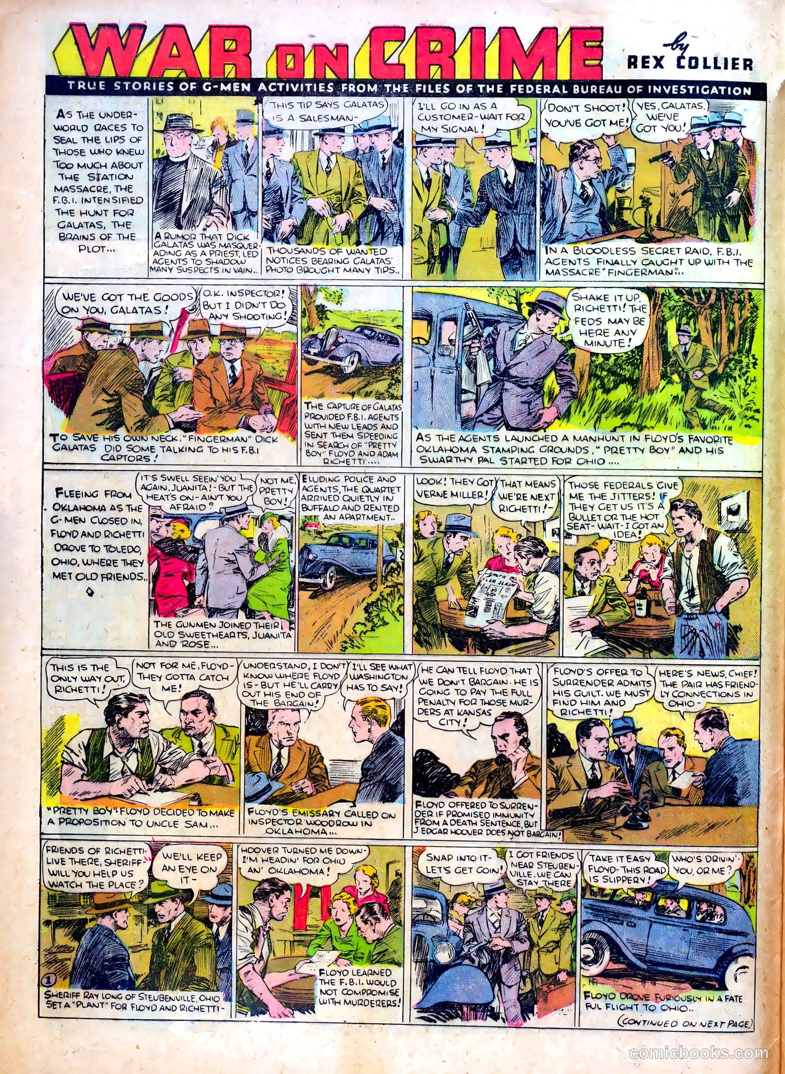 Famous Funnies #30 — page 6 of 64