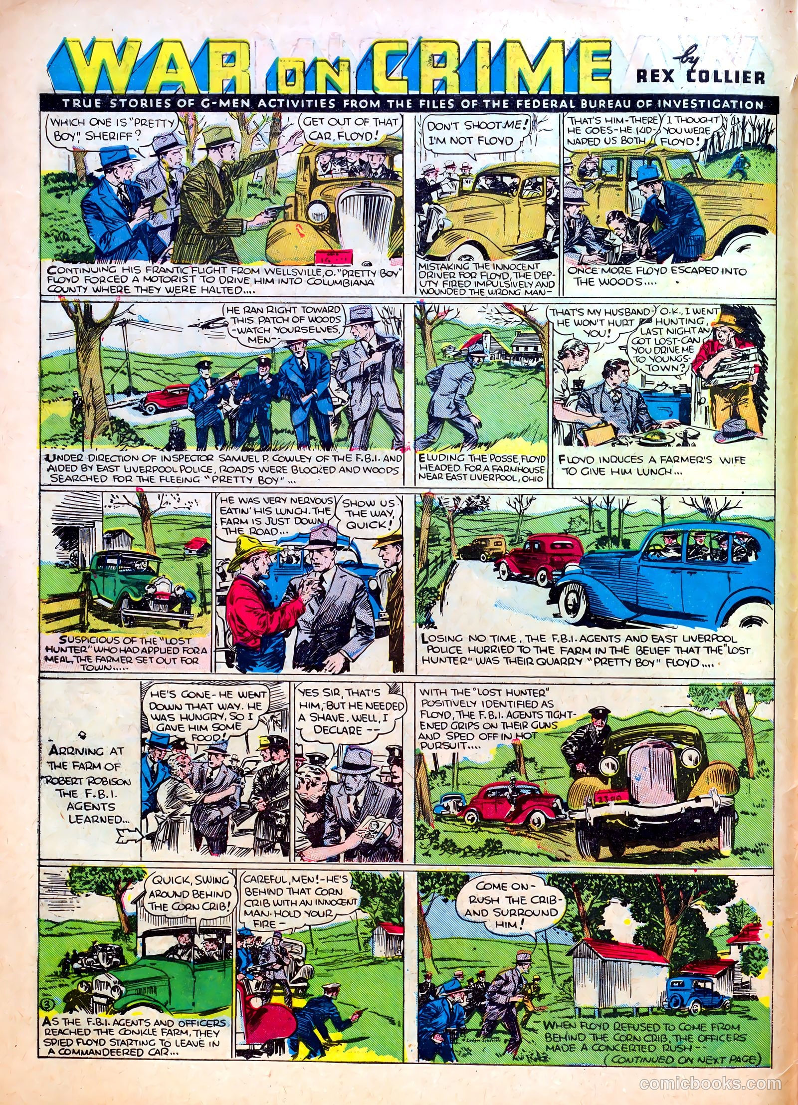 Famous Funnies #30 — page 8 of 64