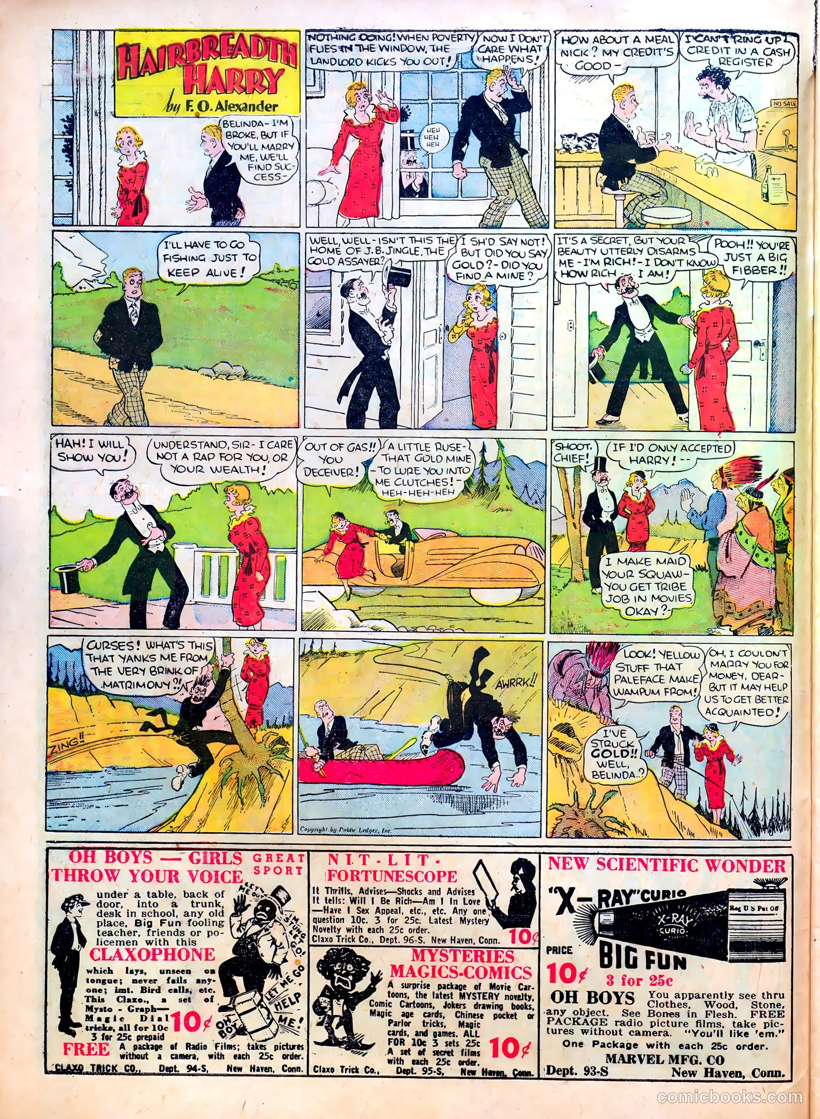 Famous Funnies #30 — page 16 of 64