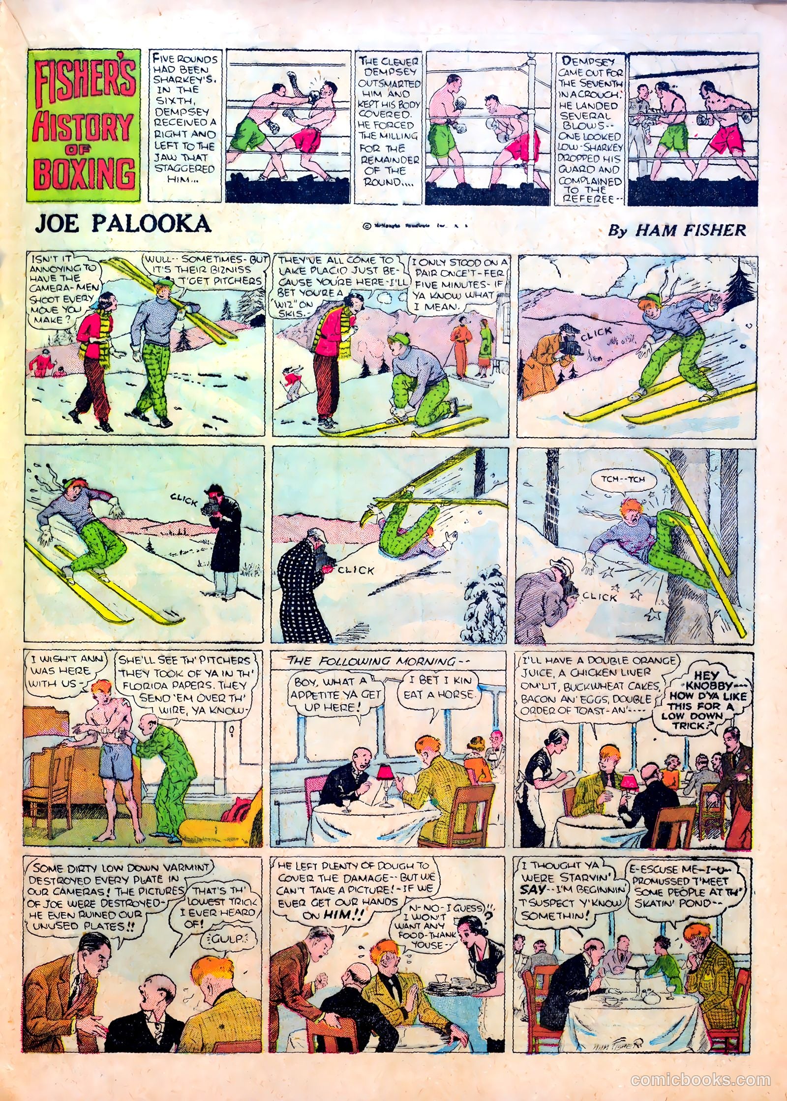 Famous Funnies #30 — page 27 of 64