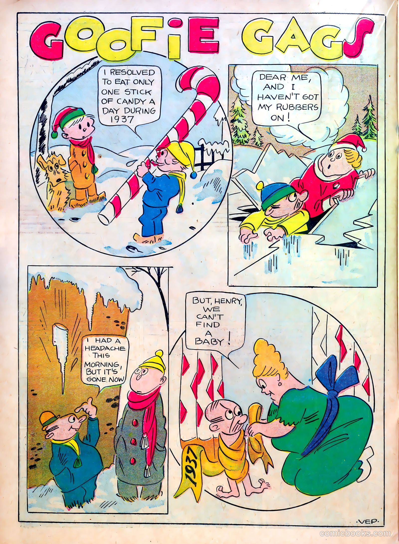 Famous Funnies #30 — page 28 of 64