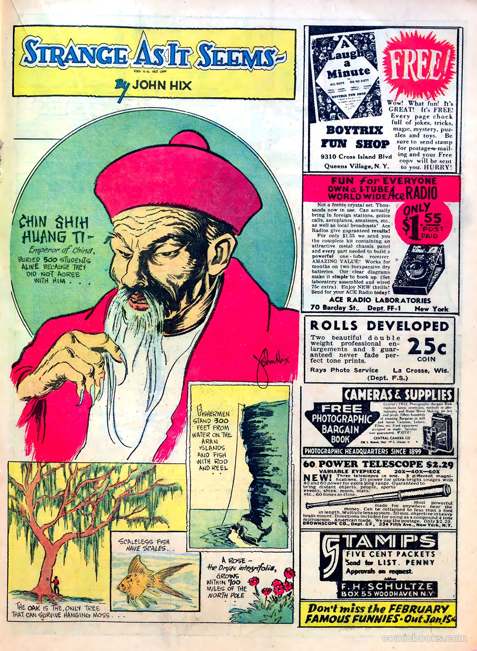Famous Funnies #30 — page 31 of 64