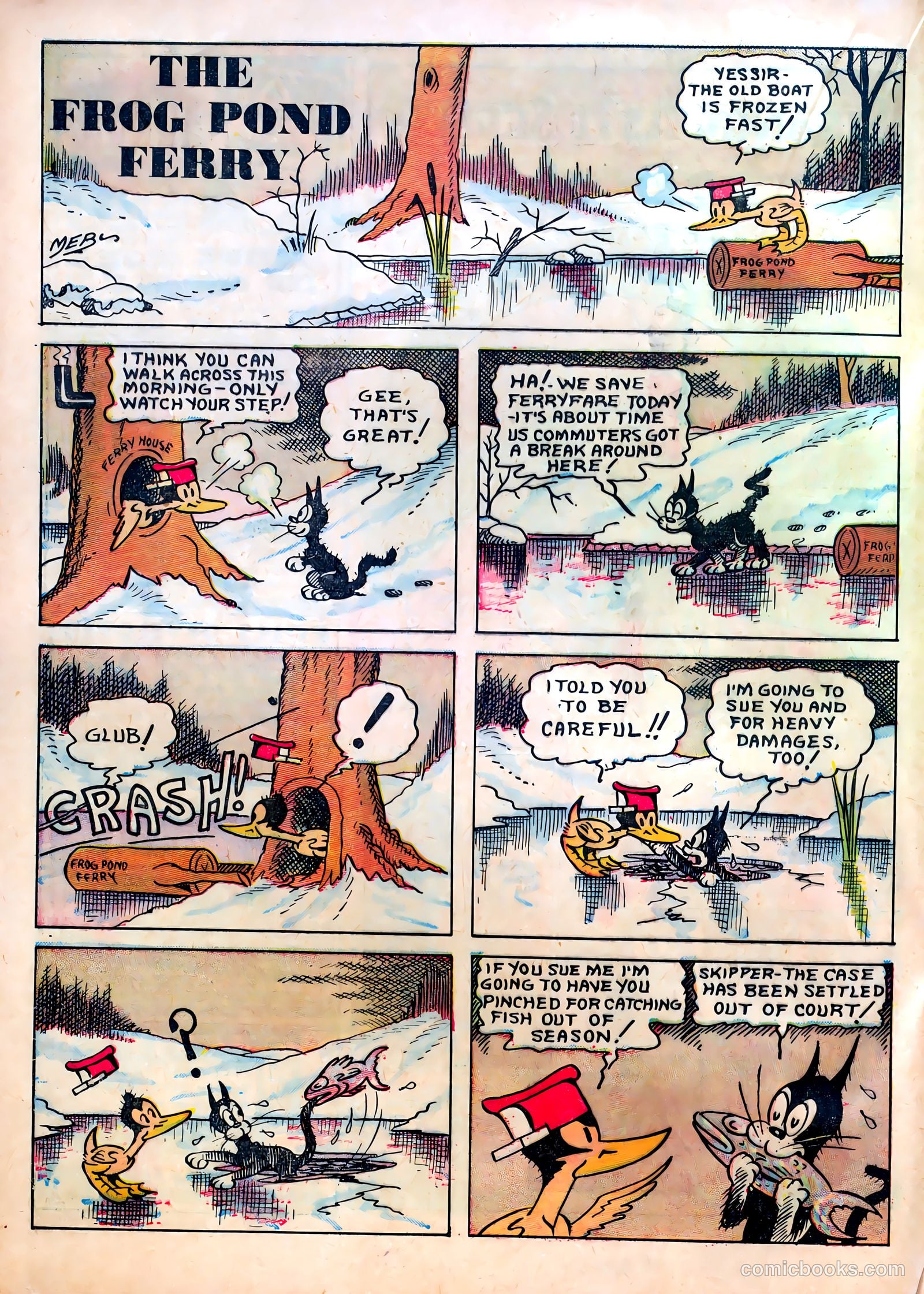 Famous Funnies #30 — page 32 of 64