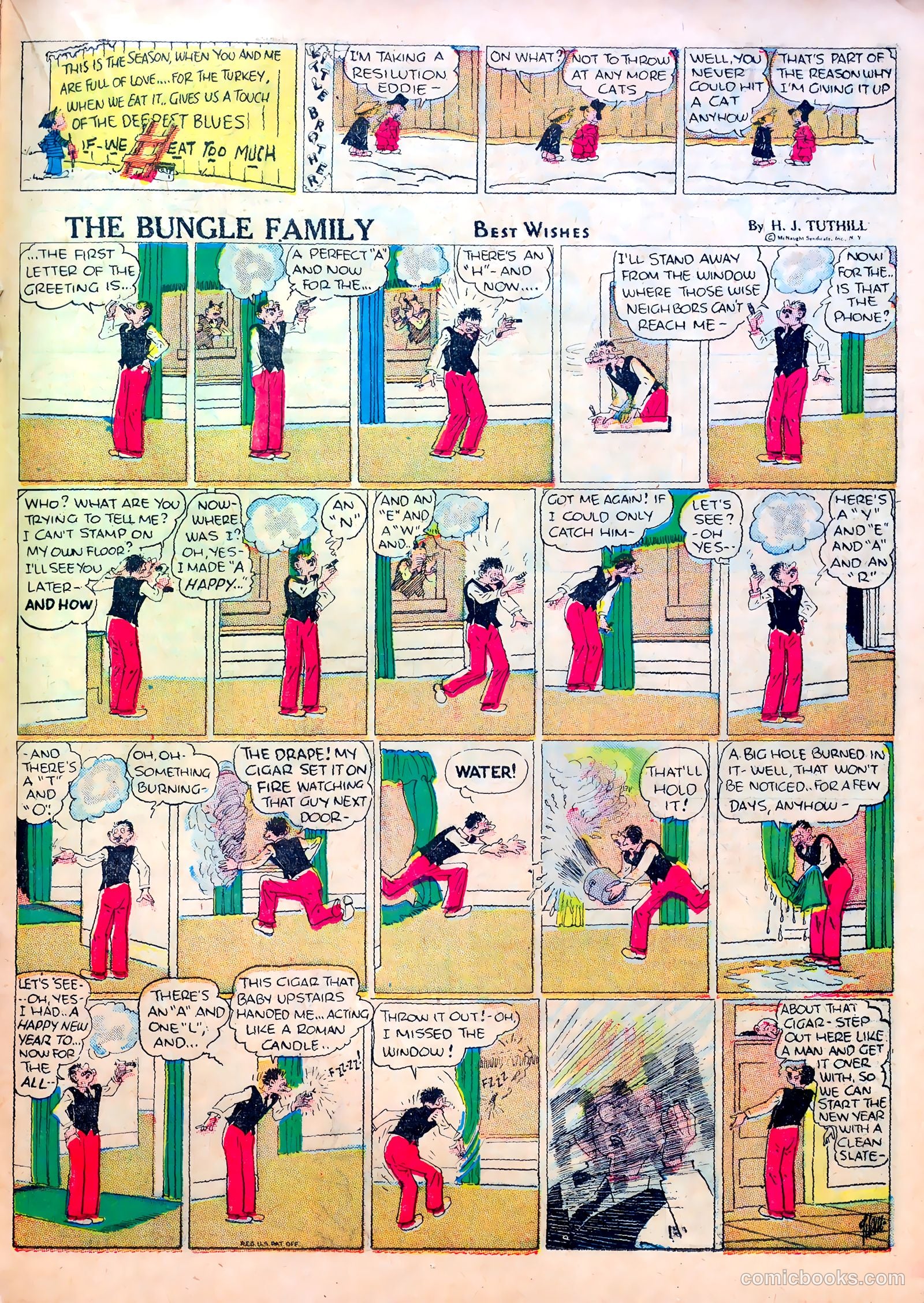 Famous Funnies #30 — page 33 of 64