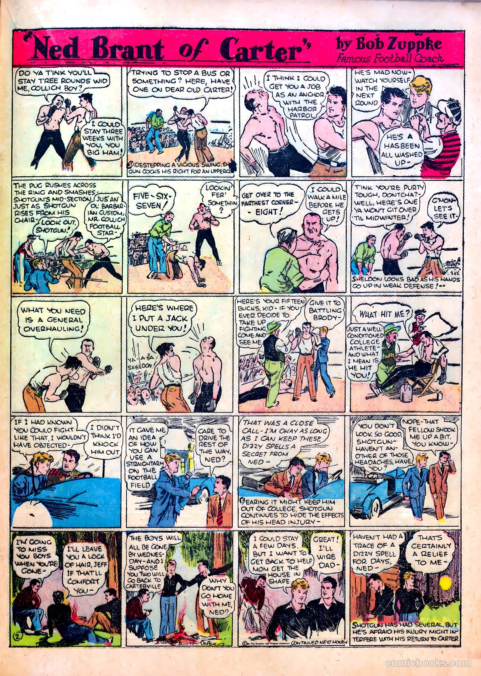 Famous Funnies #30 — page 35 of 64