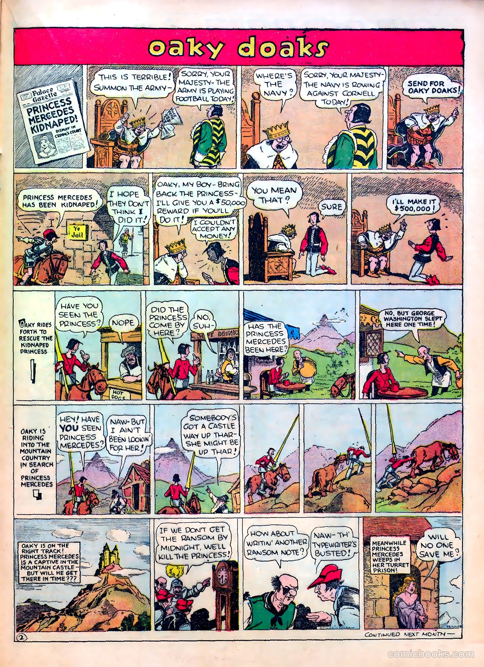 Famous Funnies #30 — page 37 of 64
