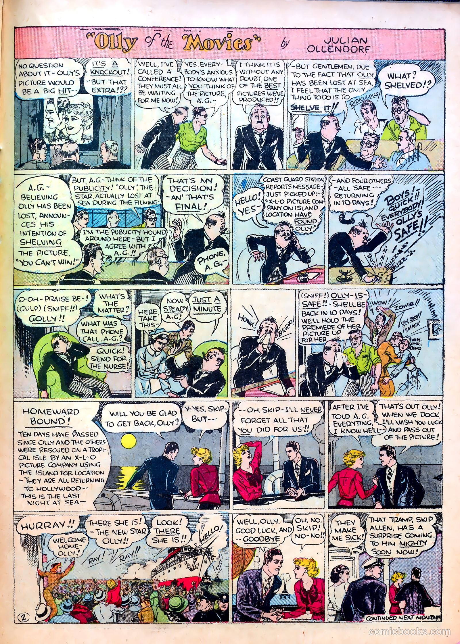 Famous Funnies #30 — page 41 of 64