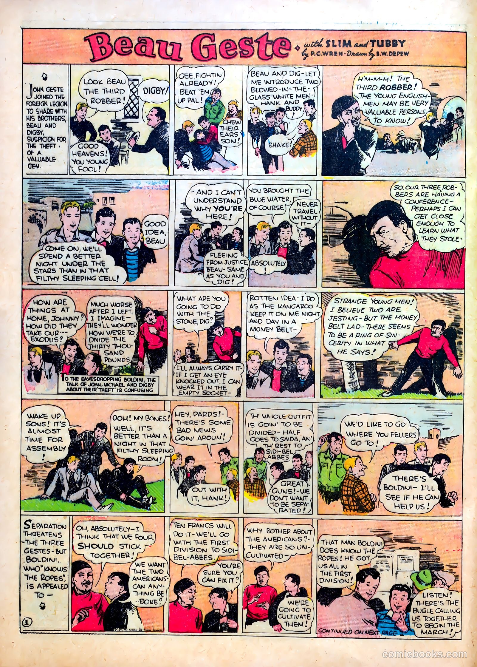 Famous Funnies #30 — page 42 of 64