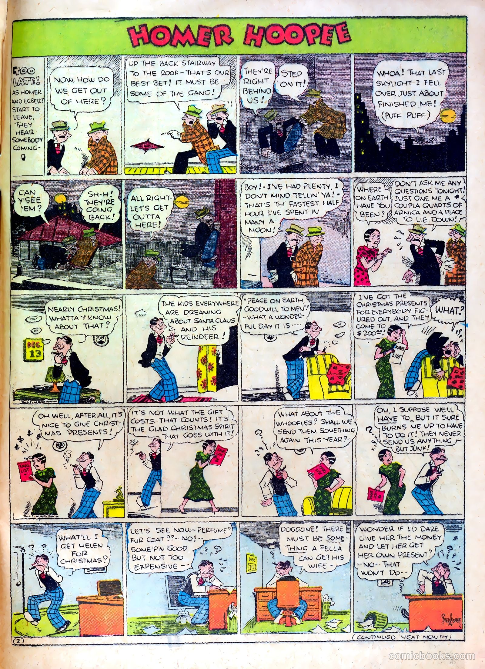 Famous Funnies #30 — page 59 of 64
