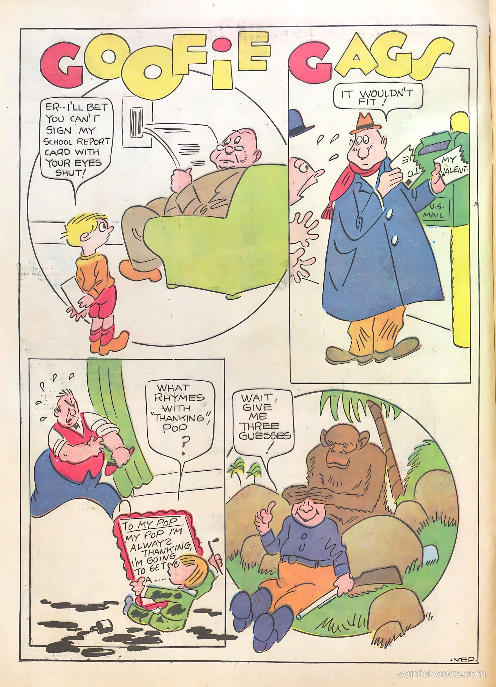 Famous Funnies #31 — page 4 of 64