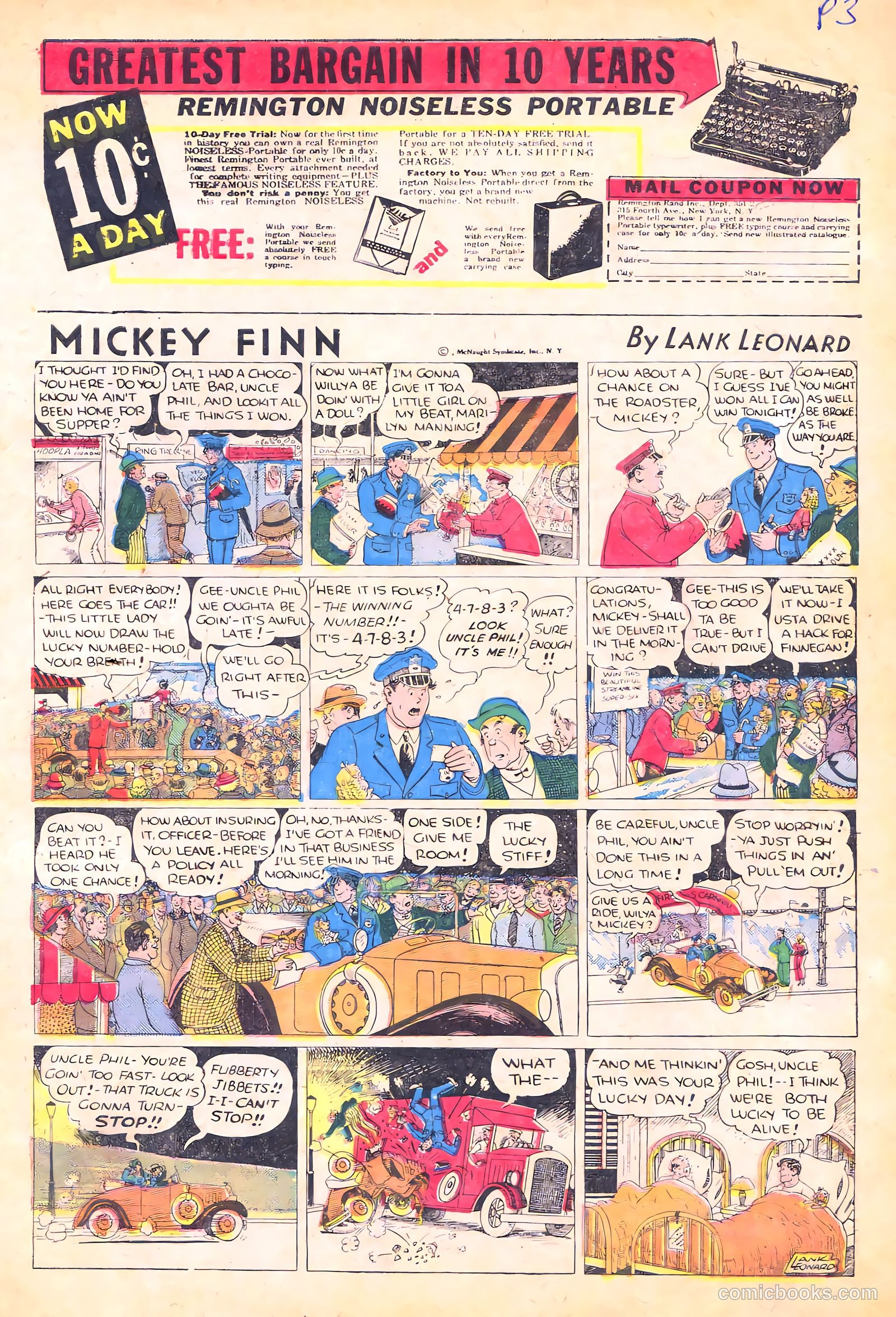 Famous Funnies #31 — page 5 of 64