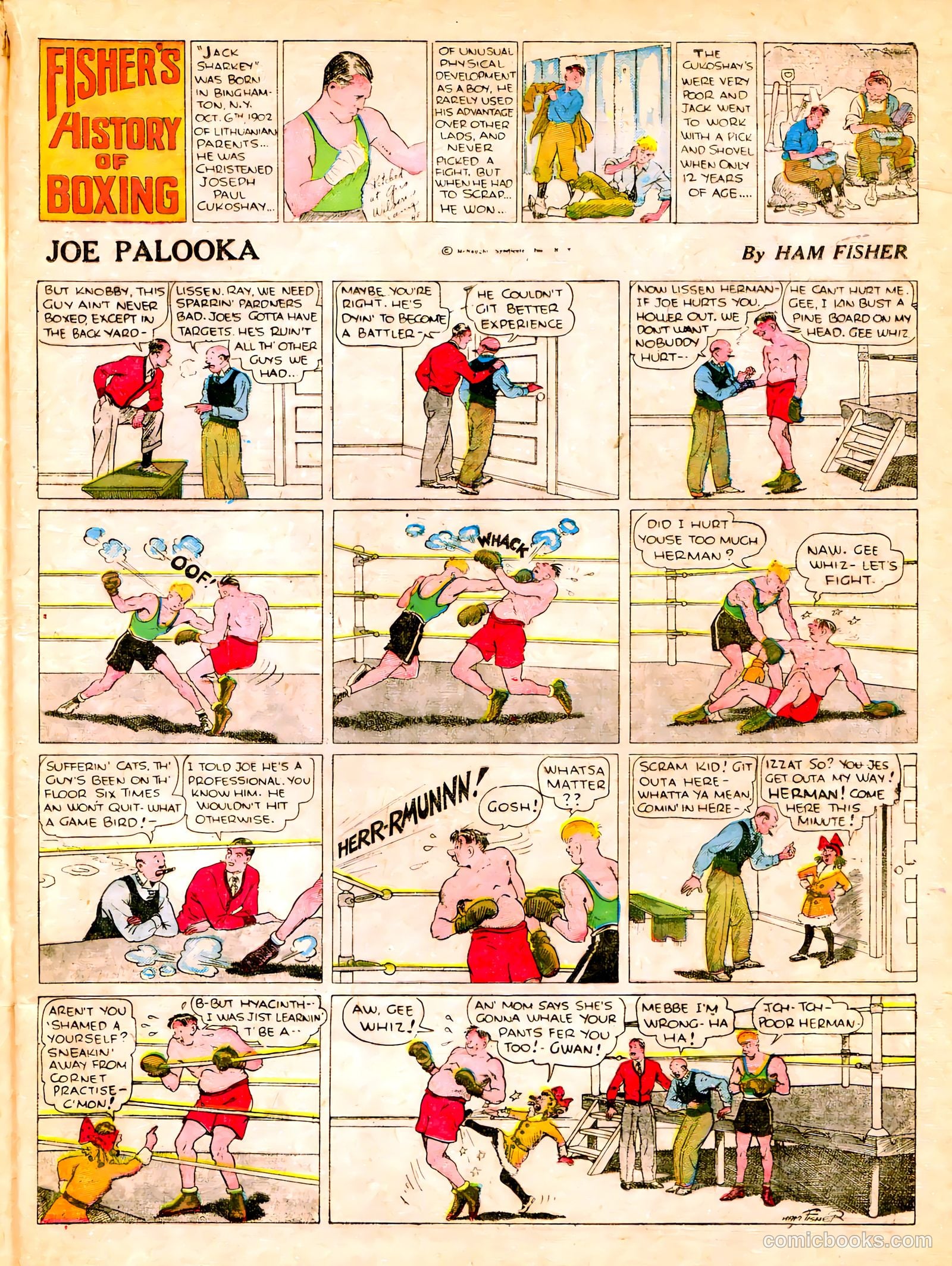Famous Funnies #31 — page 19 of 64