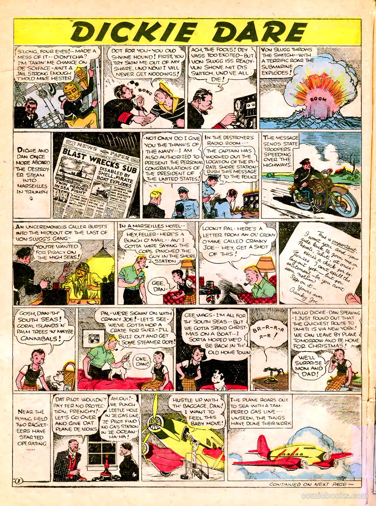 Famous Funnies #31 — page 20 of 64