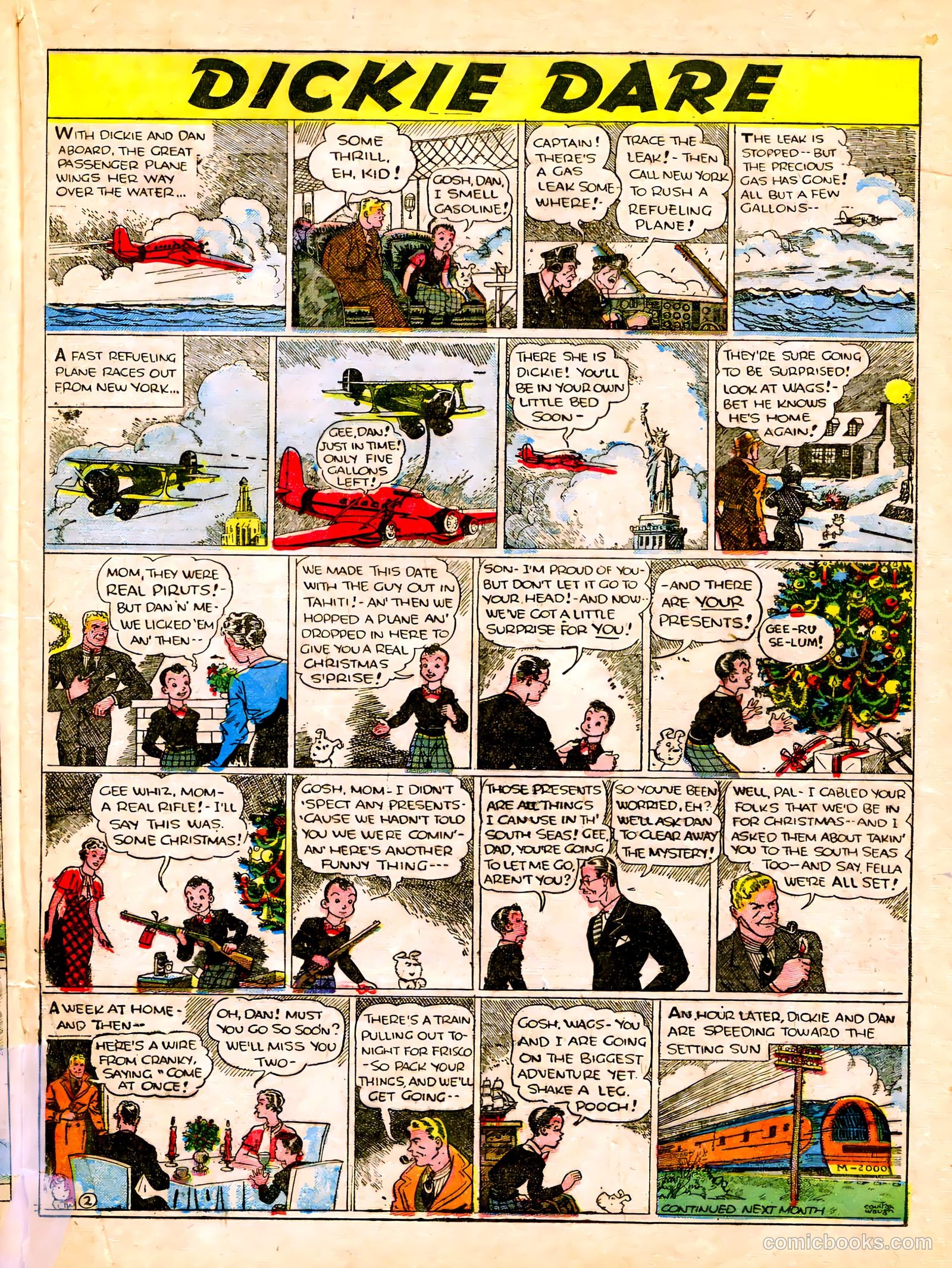 Famous Funnies #31 — page 21 of 64