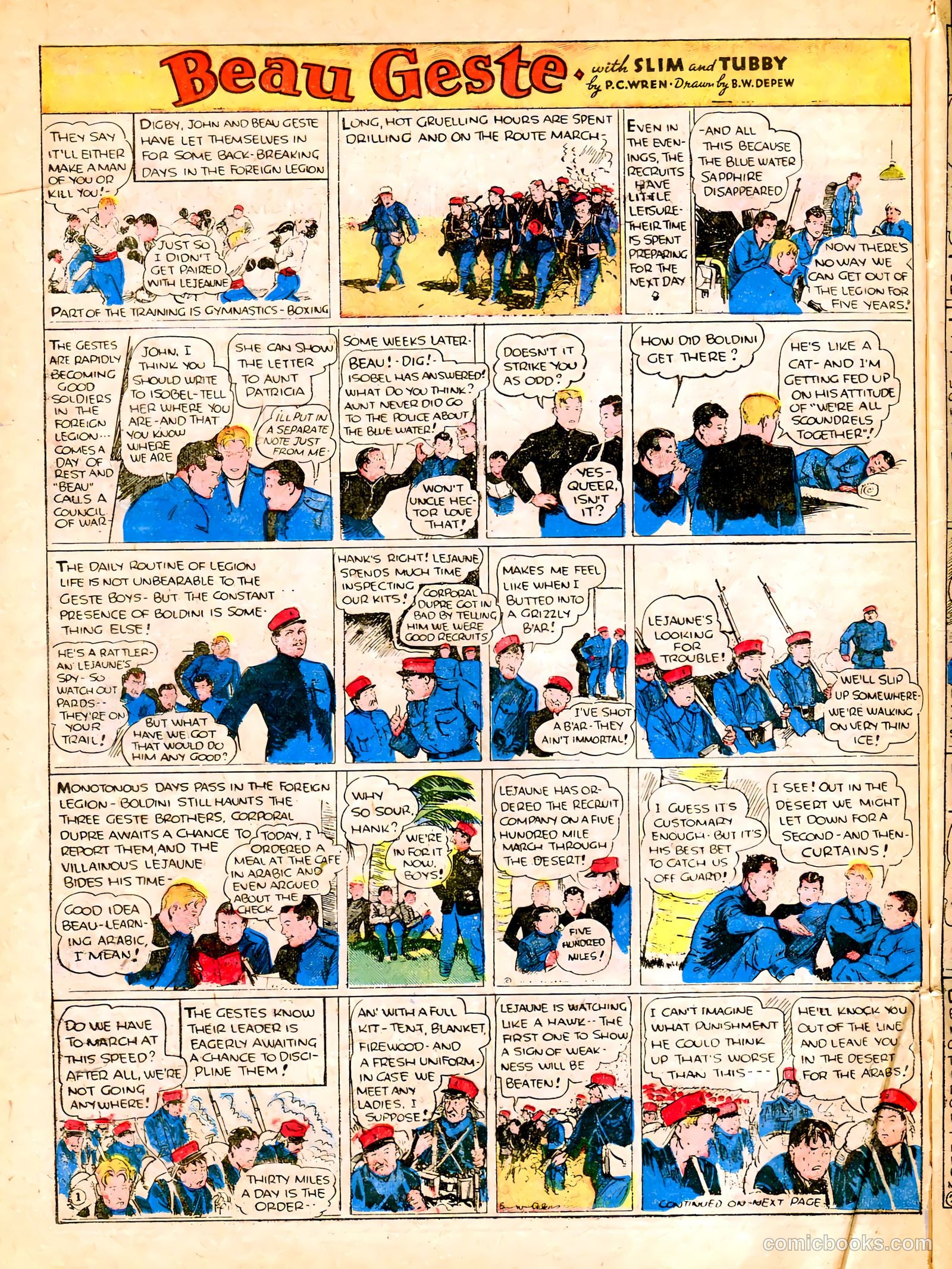 Famous Funnies #31 — page 22 of 64