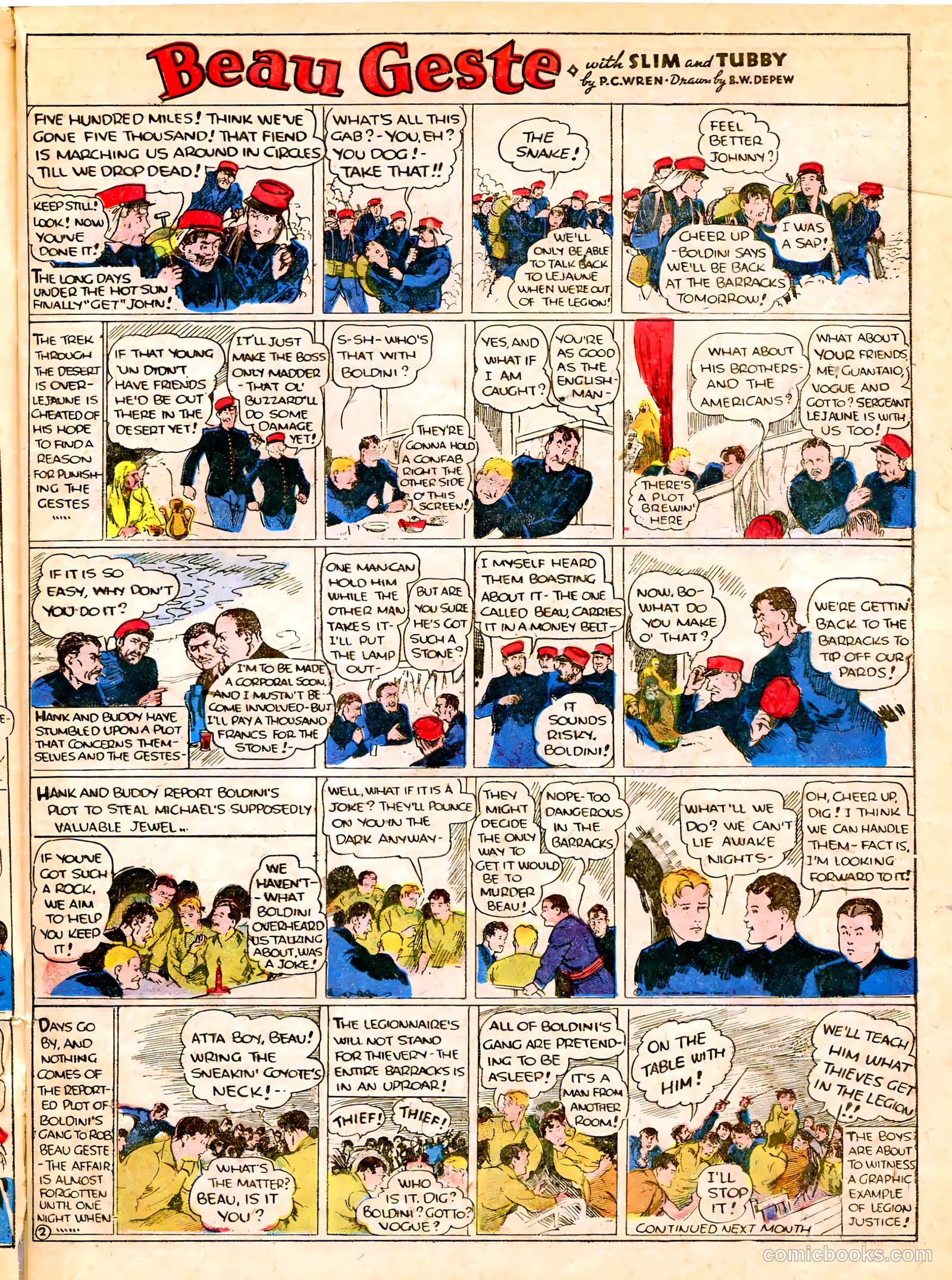 Famous Funnies #31 — page 23 of 64