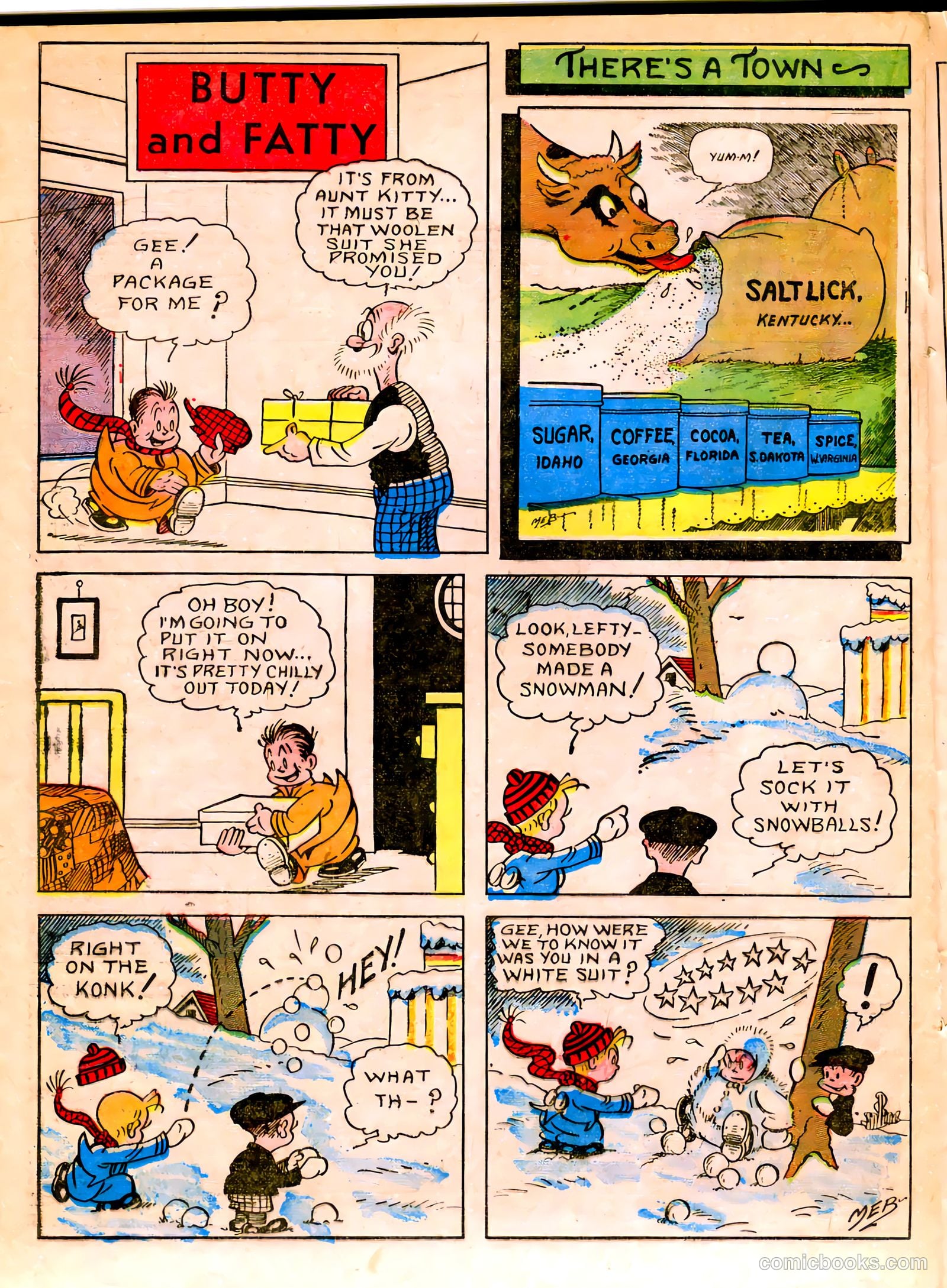 Famous Funnies #31 — page 32 of 64