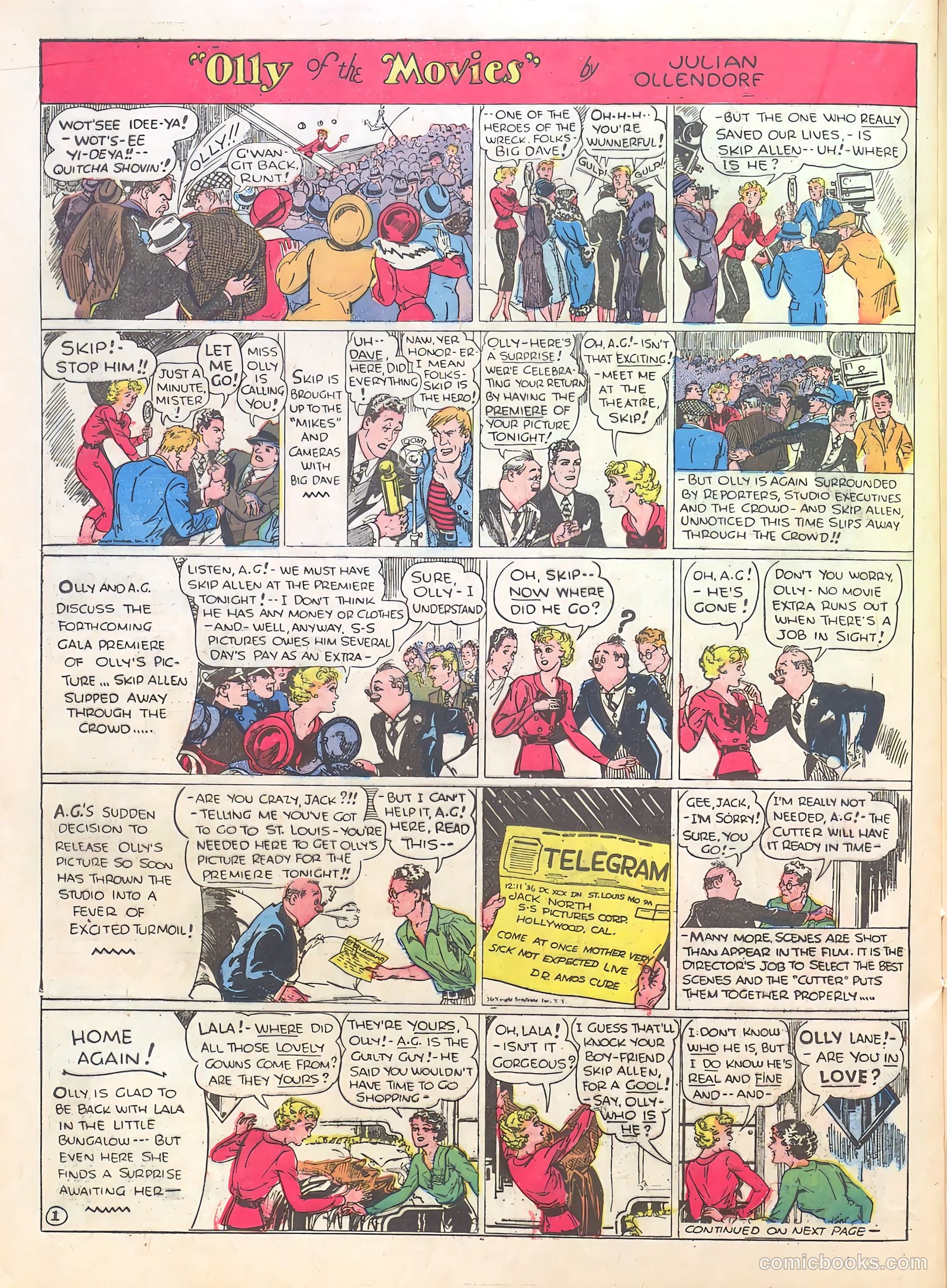 Famous Funnies #31 — page 40 of 64