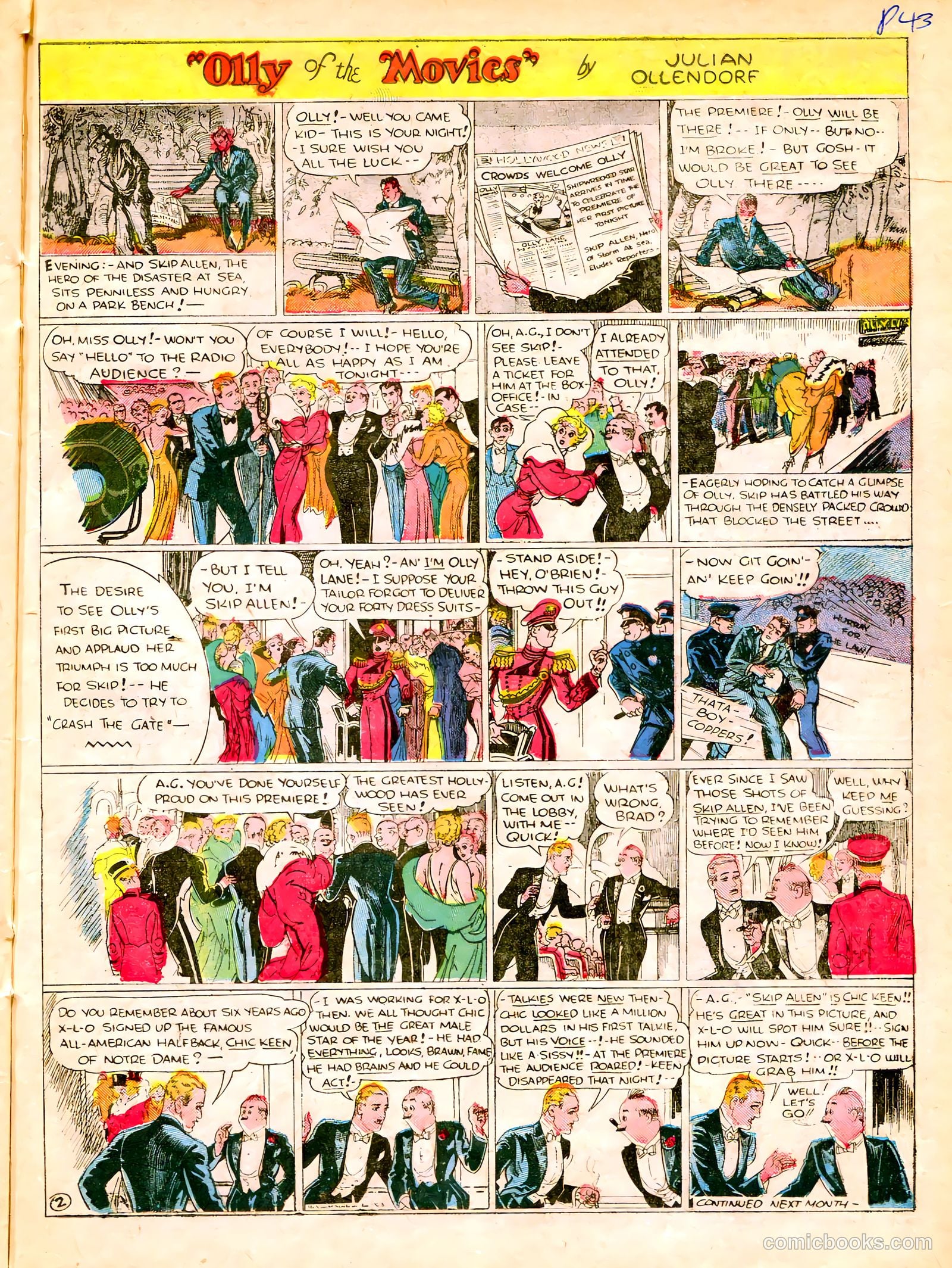 Famous Funnies #31 — page 41 of 64