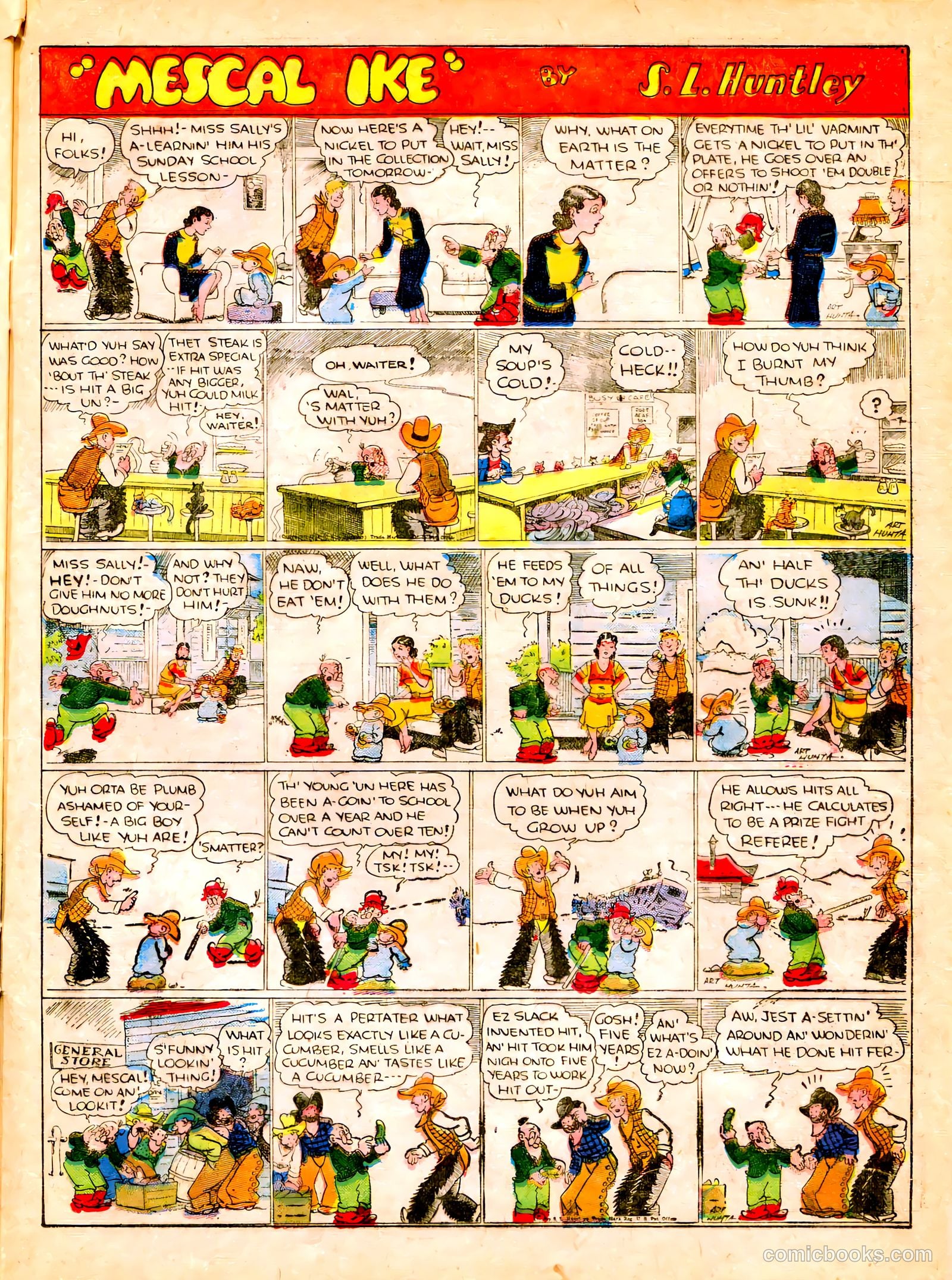 Famous Funnies #31 — page 45 of 64