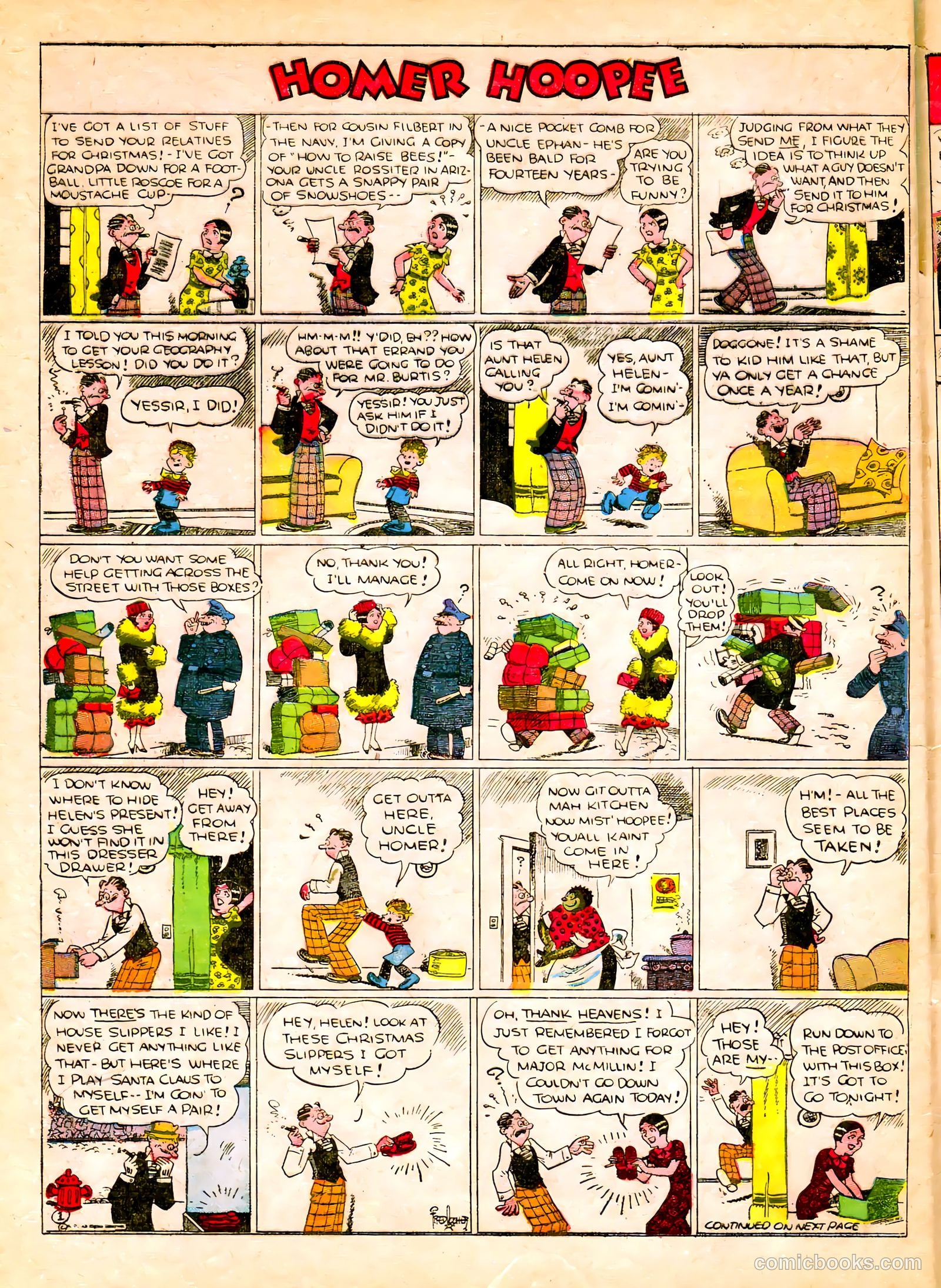 Famous Funnies #31 — page 58 of 64