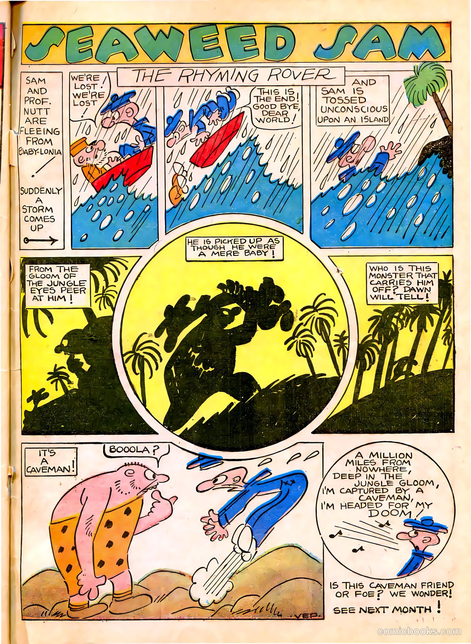 Famous Funnies #31 — page 61 of 64