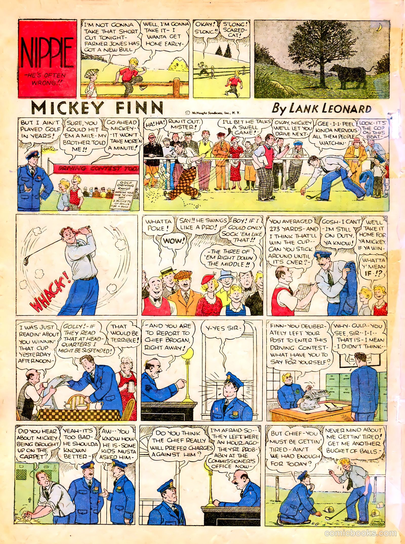 Famous Funnies #31 — page 62 of 64
