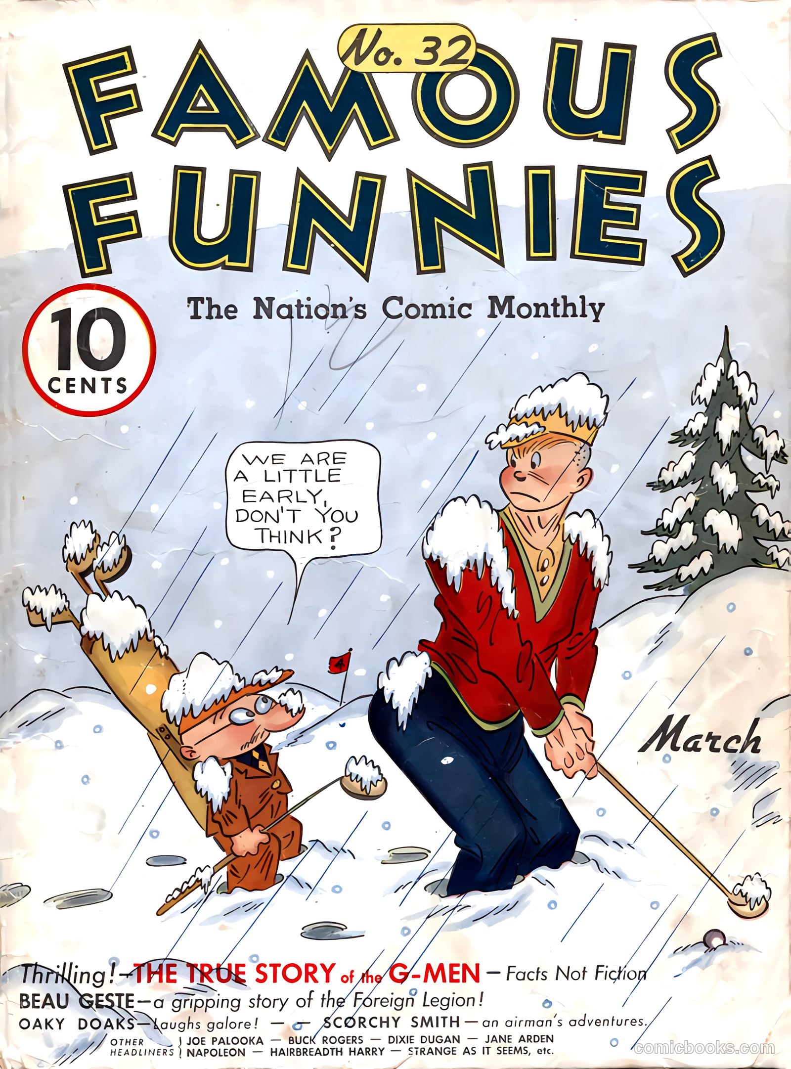 Famous Funnies #32 — page 1 of 64