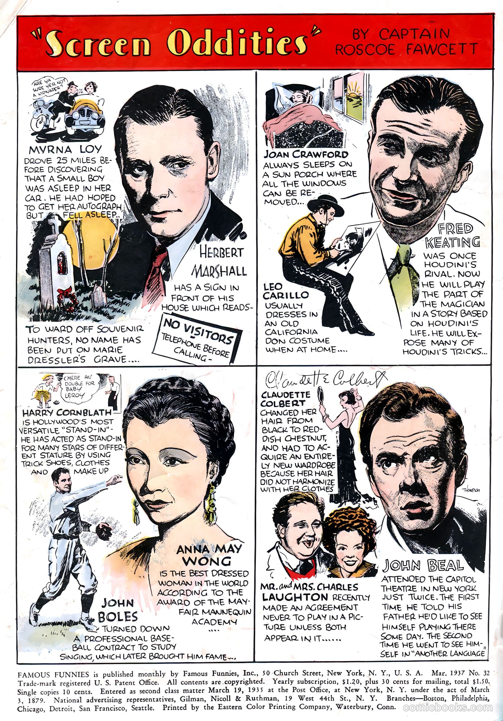 Famous Funnies #32 — page 2 of 64