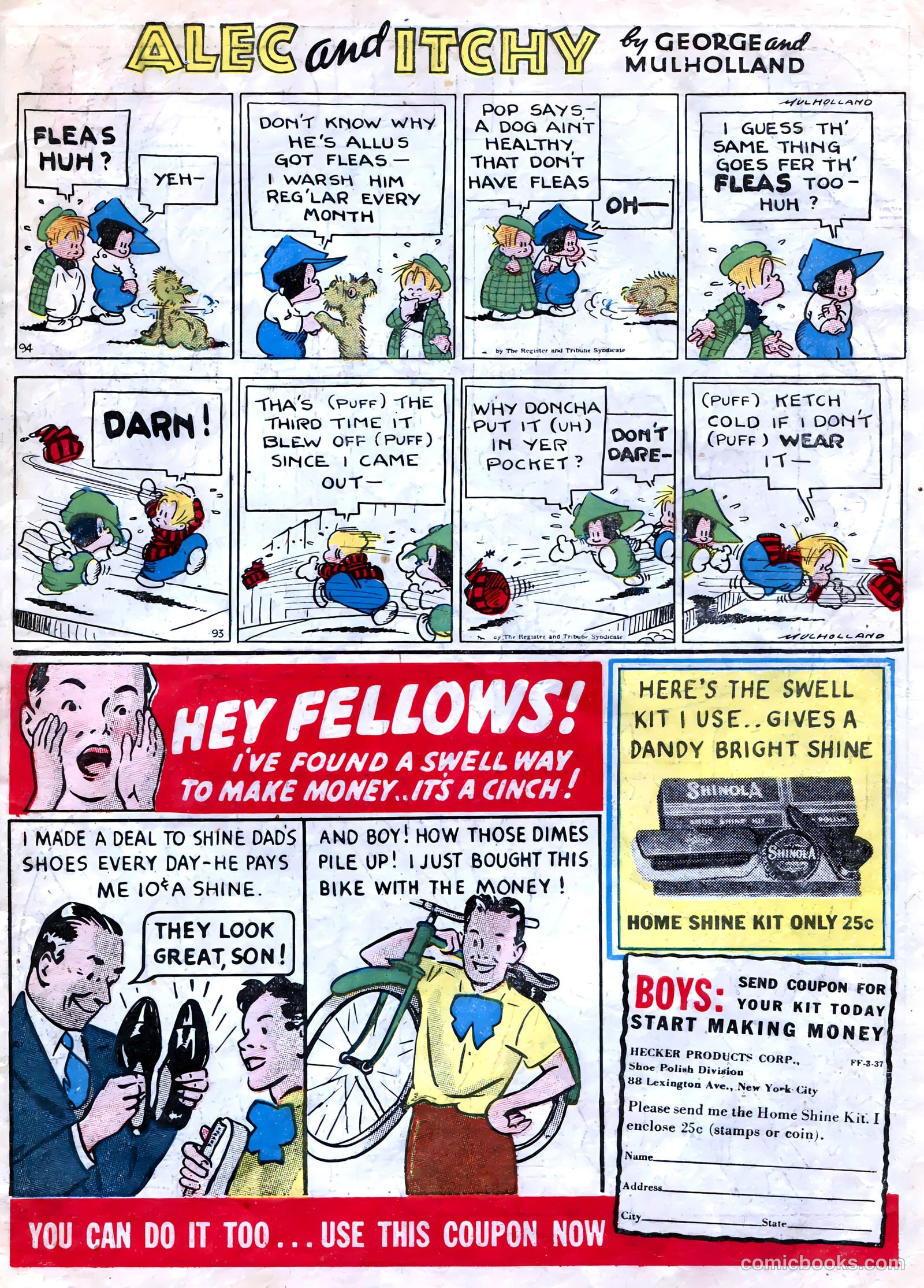 Famous Funnies #32 — page 3 of 64
