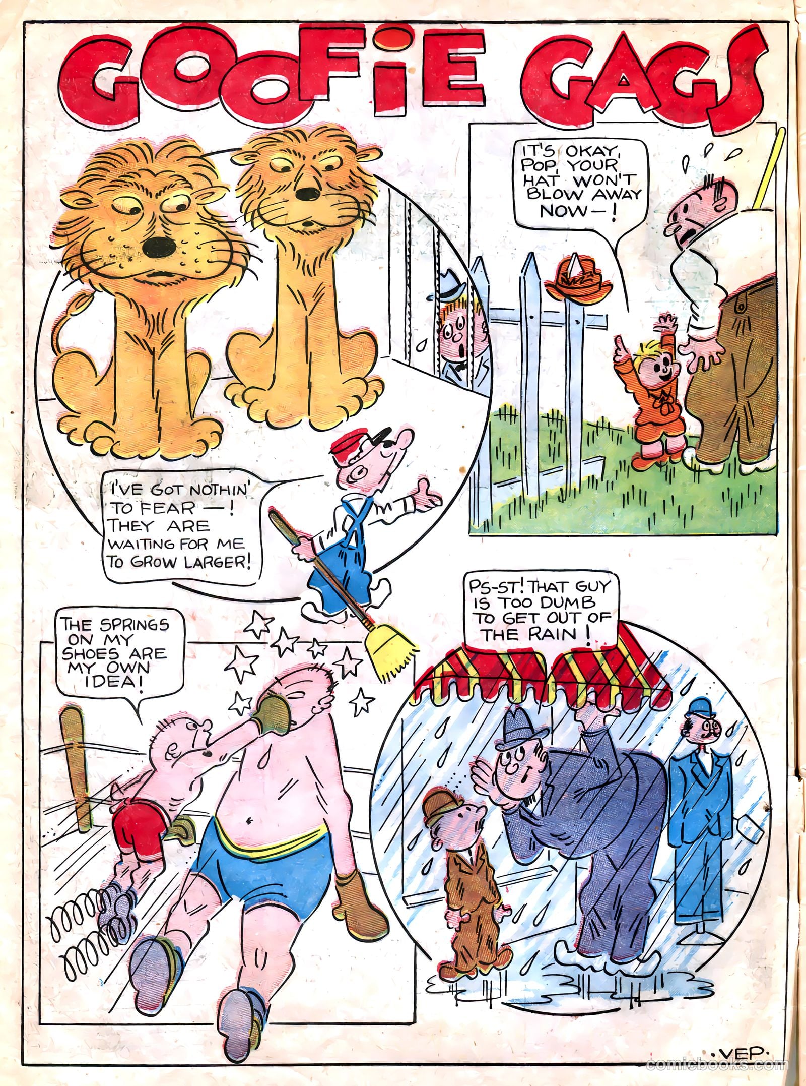 Famous Funnies #32 — page 4 of 64