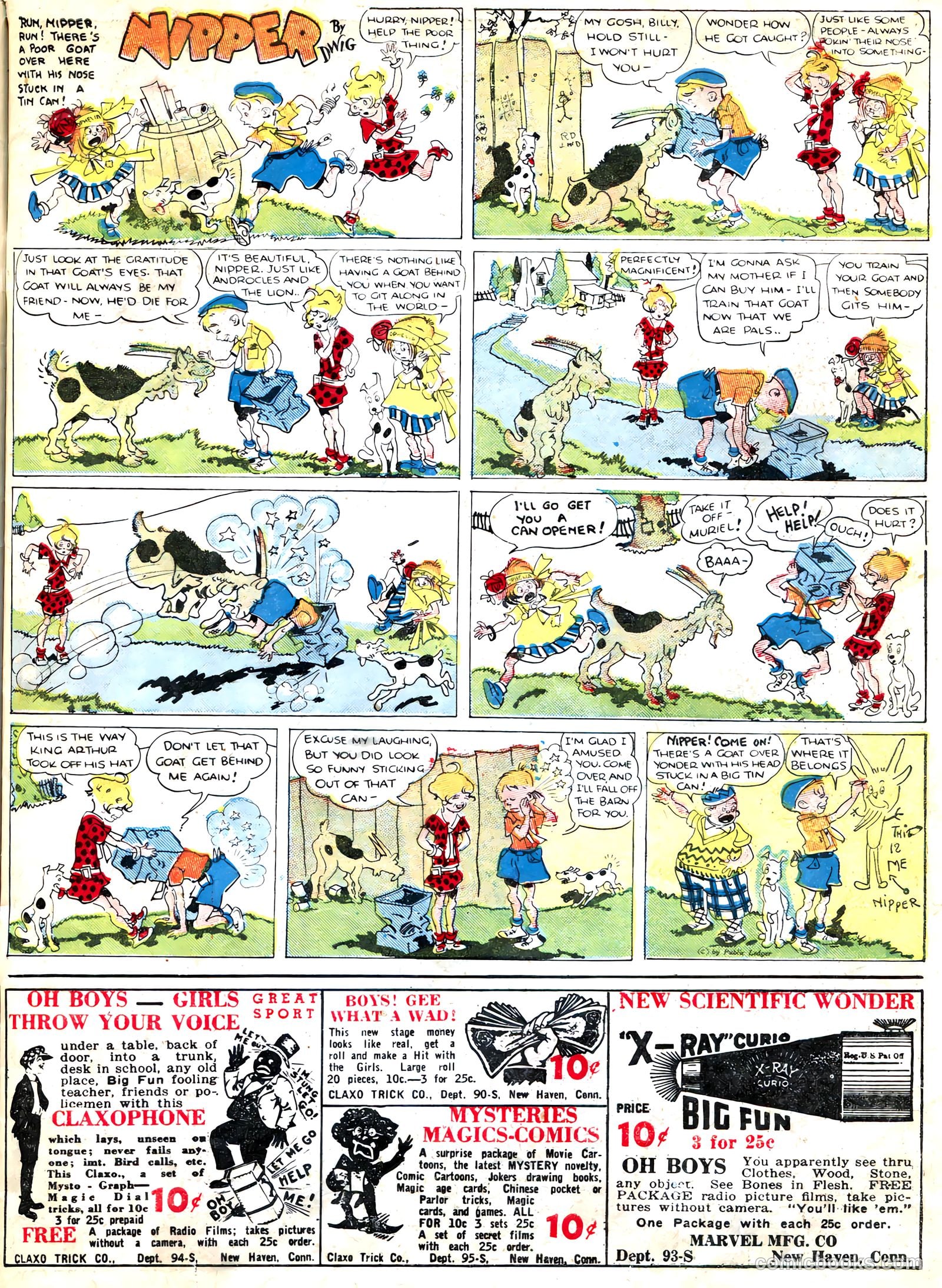 Famous Funnies #32 — page 11 of 64