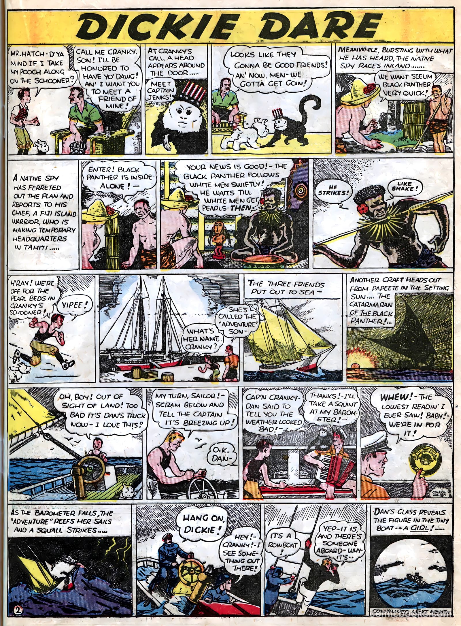 Famous Funnies #32 — page 21 of 64